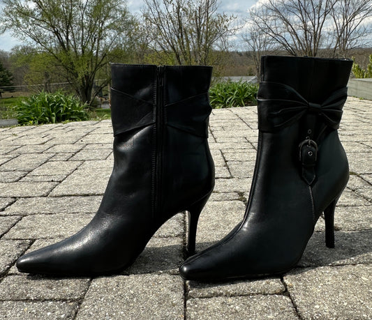 Buckled High Heel Boots SZ 11
