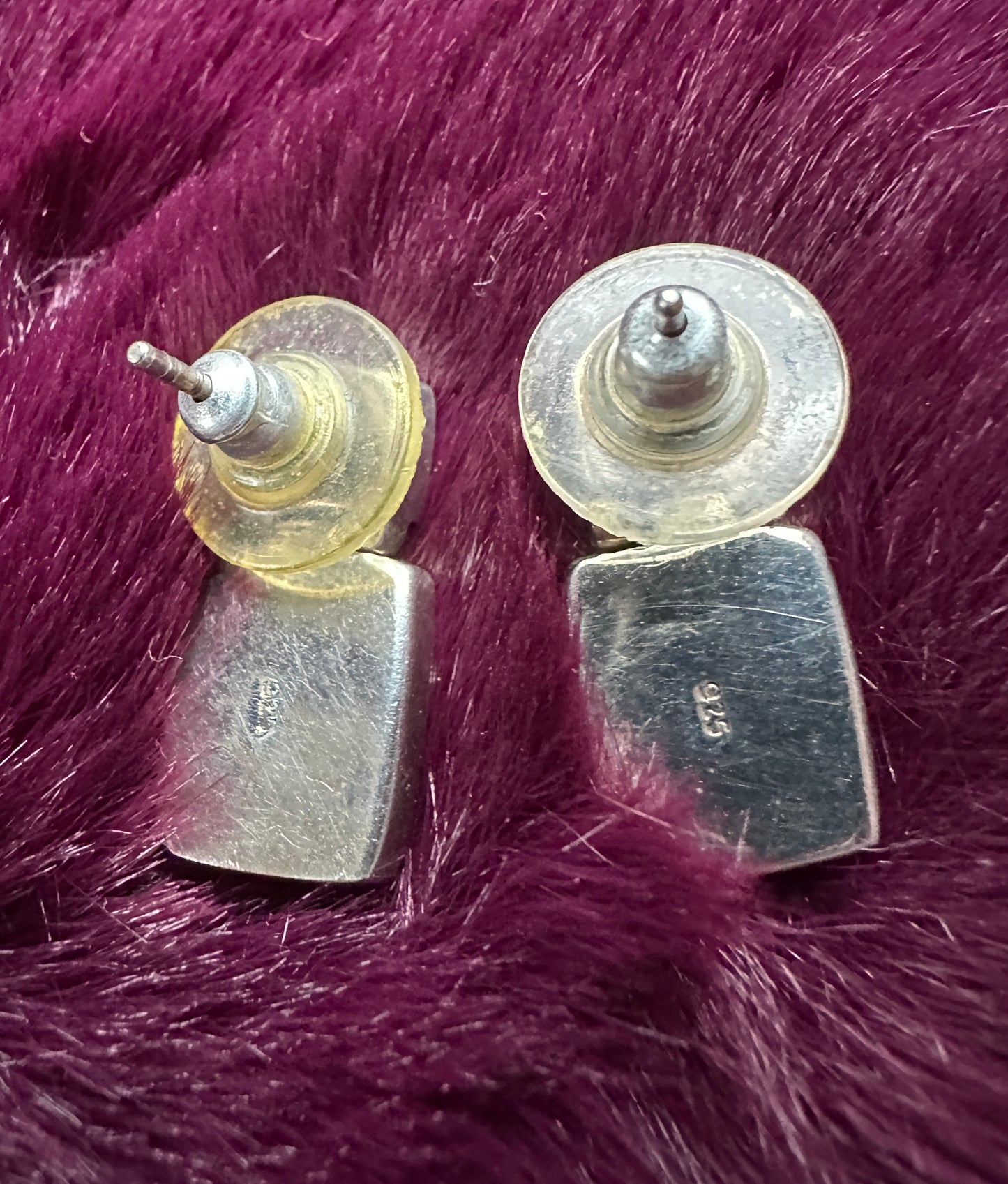Sterling & Onyx Dangle Earrings