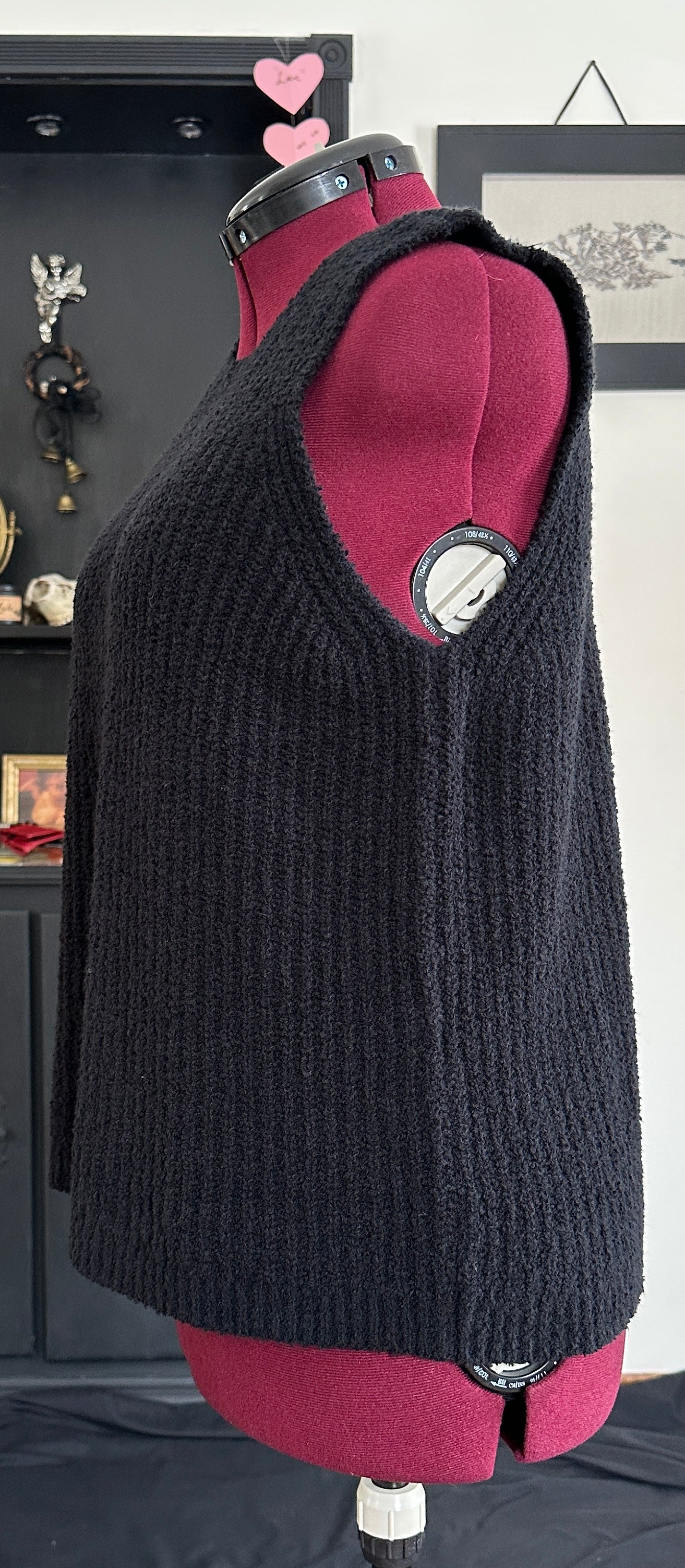 Eileen Fisher Cotton Sweater Vest XL