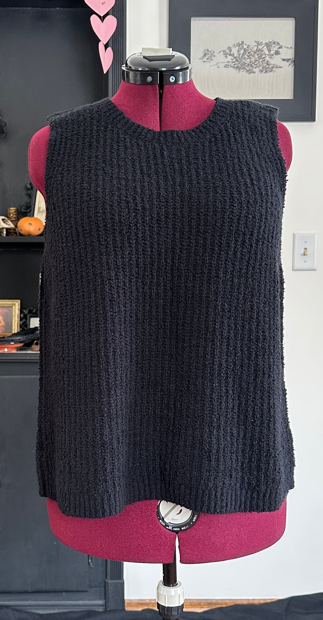 Eileen Fisher Cotton Sweater Vest XL
