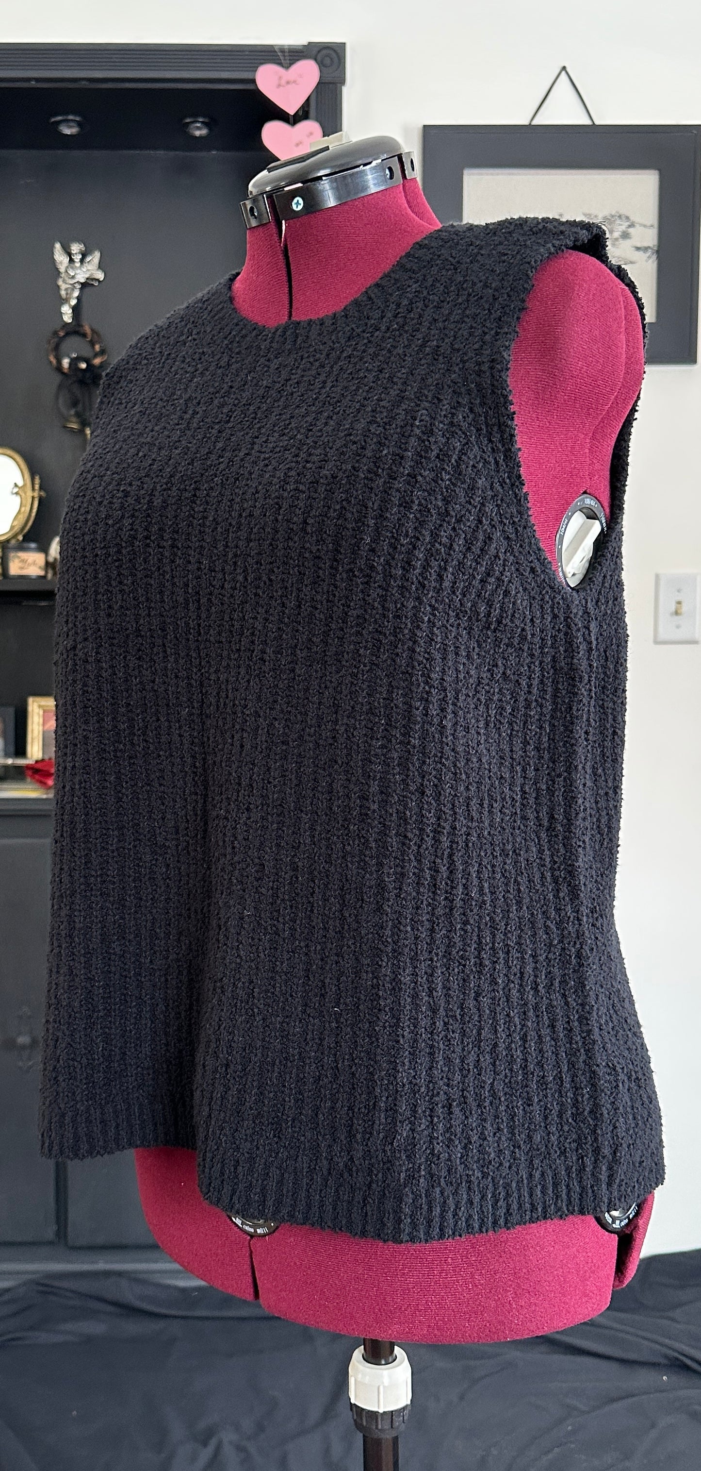 Eileen Fisher Cotton Sweater Vest XL