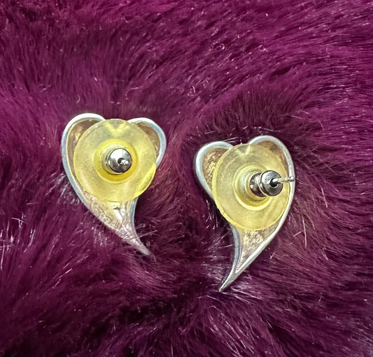 Sterling Silver Heart Earrings