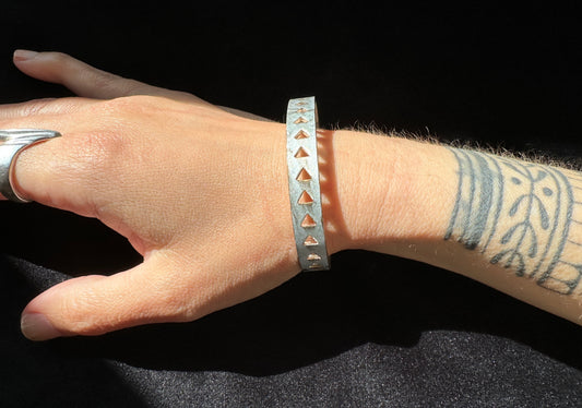 Industrial Cut Out Bangle