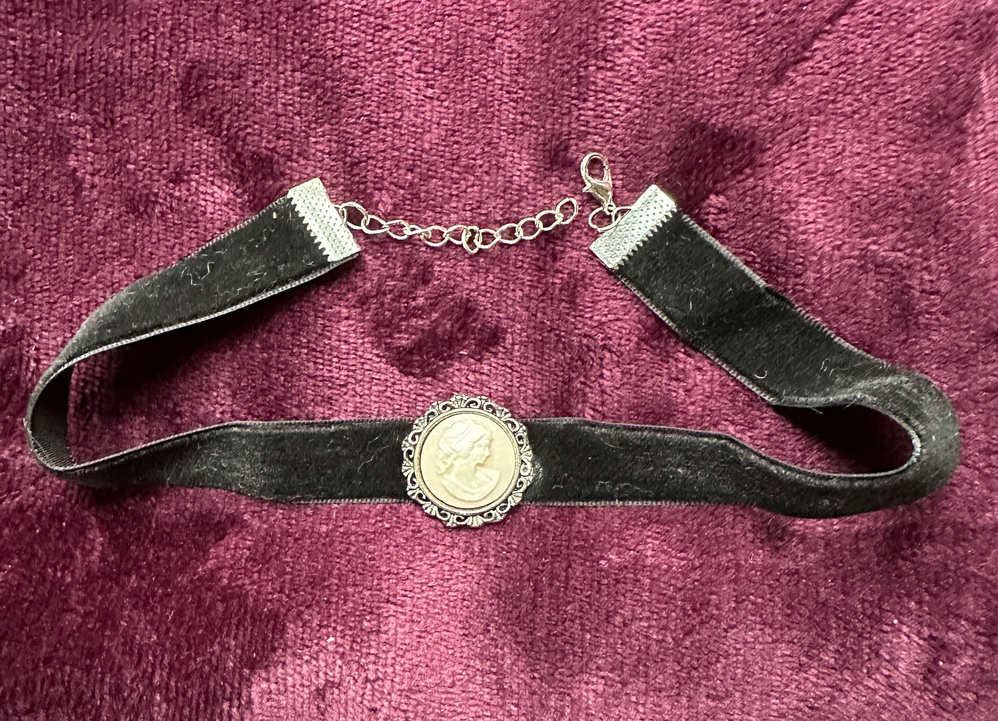 Victorian Goth Cameo Choker
