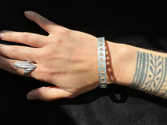Industrial Cut Out Bangle