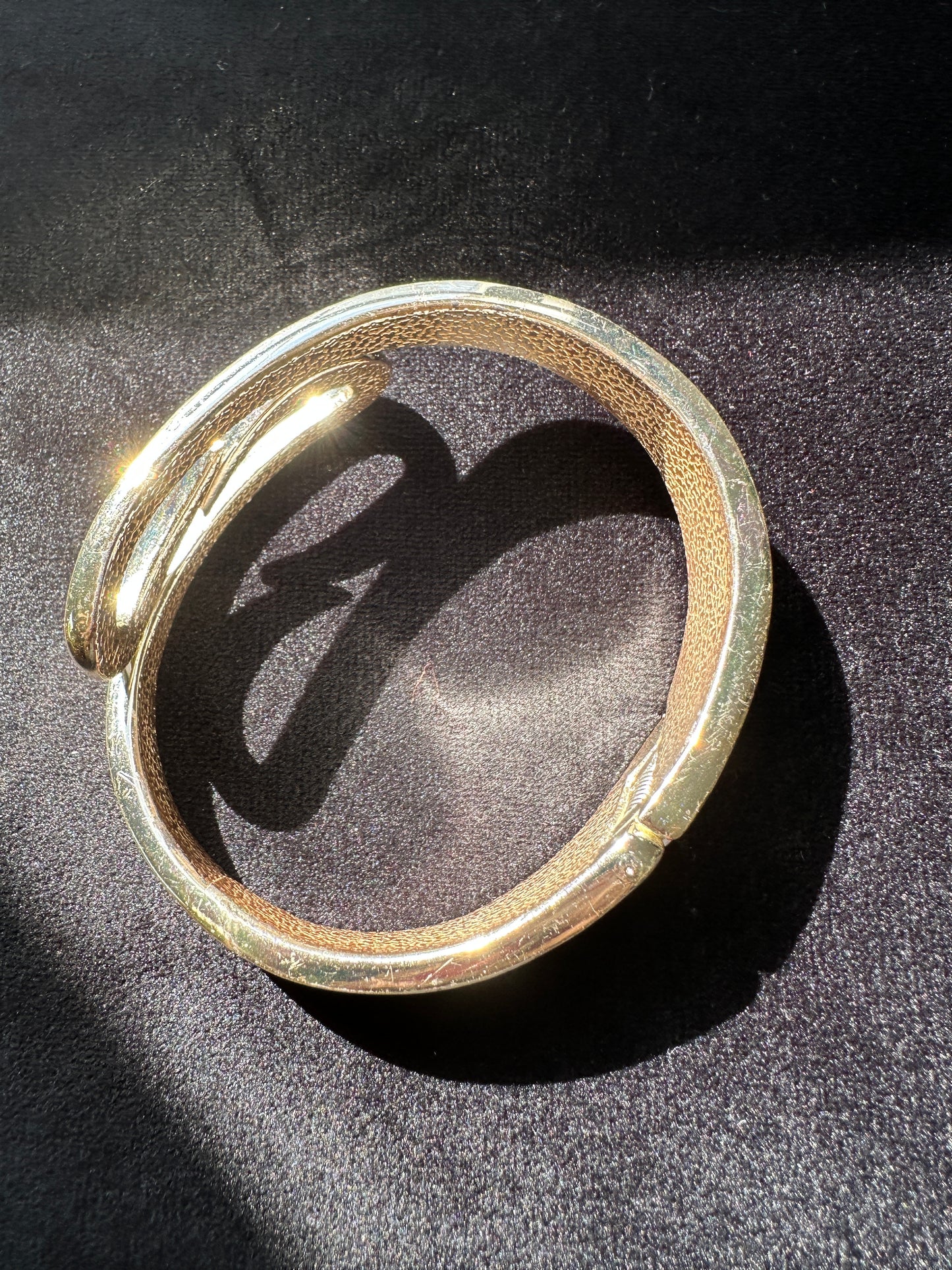 Scroll Bangle Bracelet