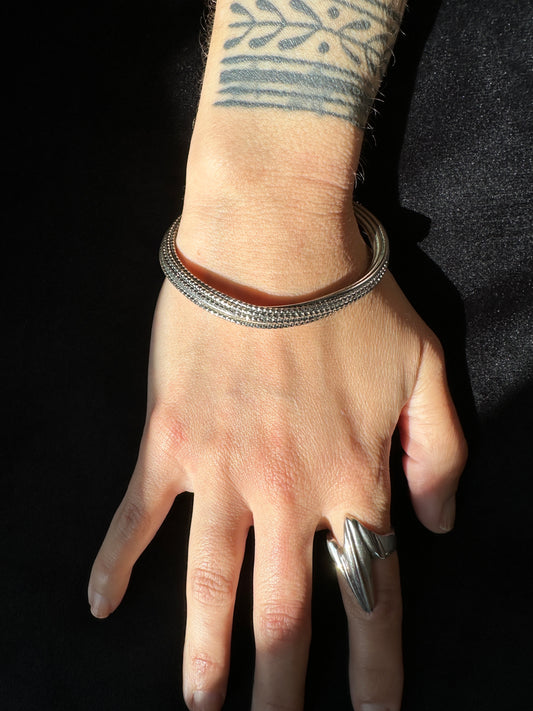 Twisted Torque Bracelet