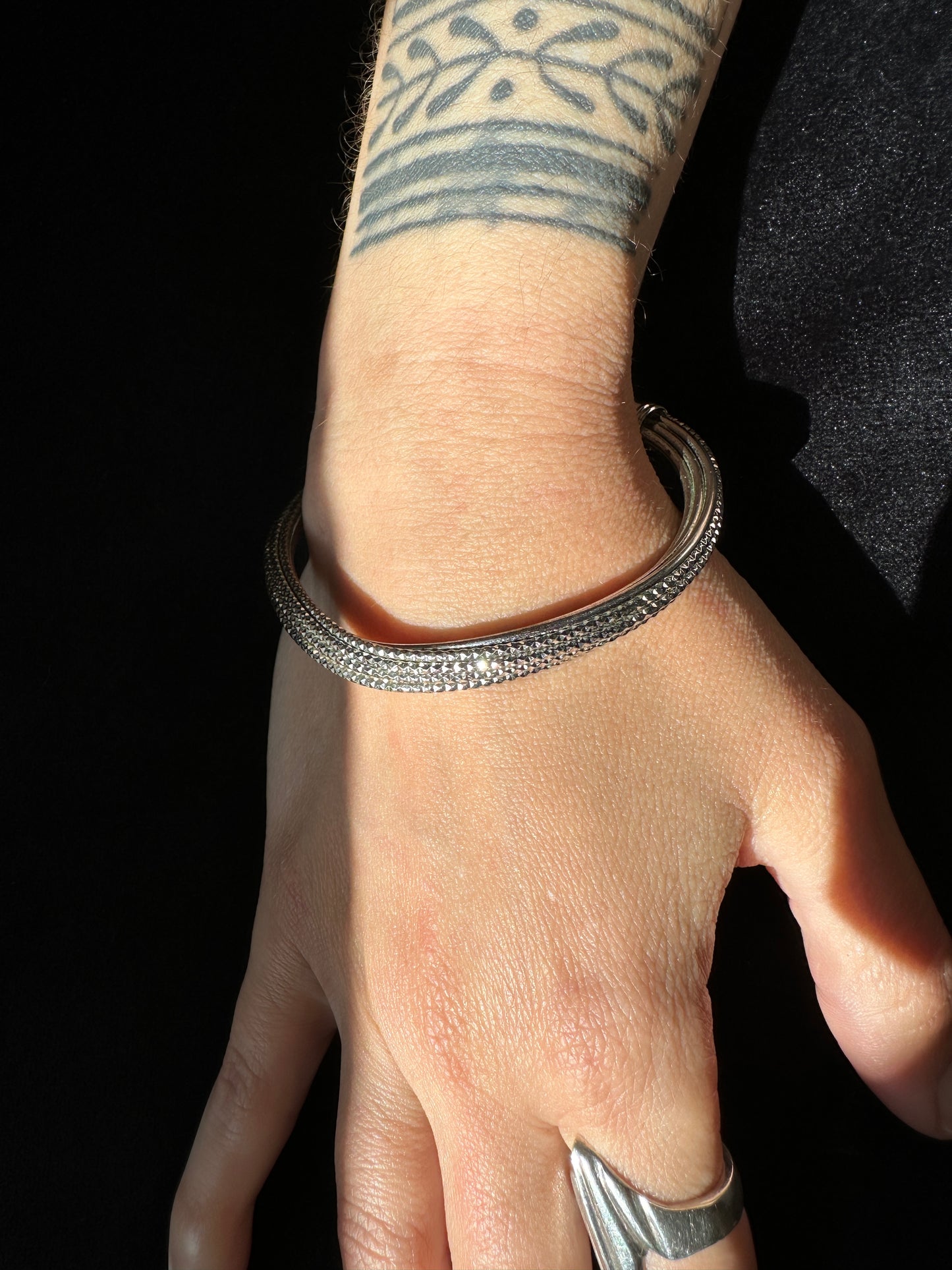 Twisted Torque Bracelet