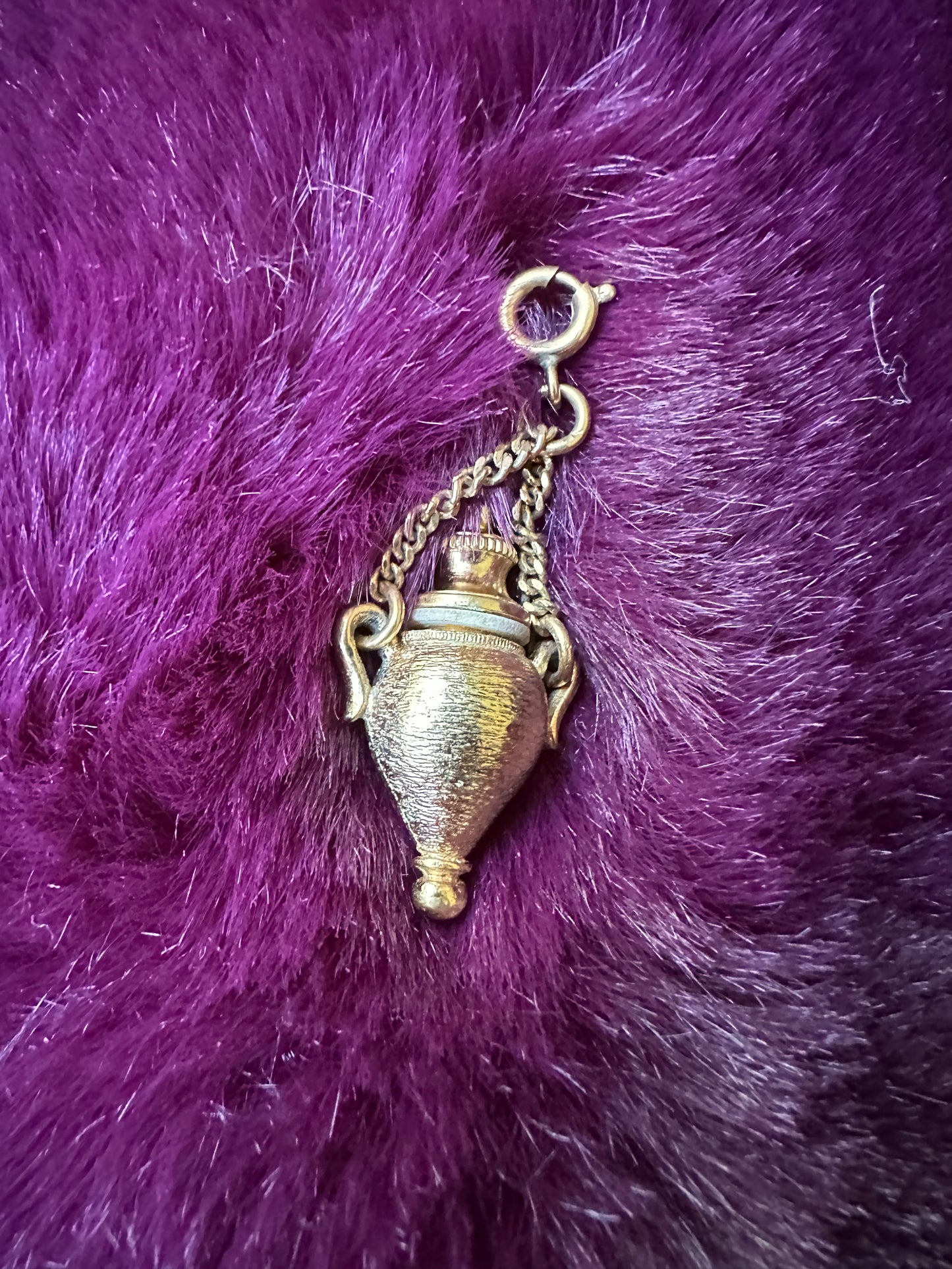 Vintage Snuff Amphora Pendant
