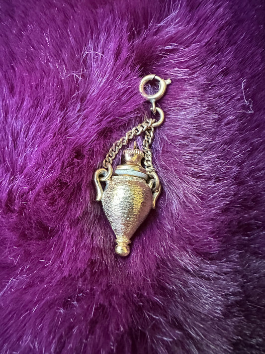 Vintage Snuff Amphora Pendant