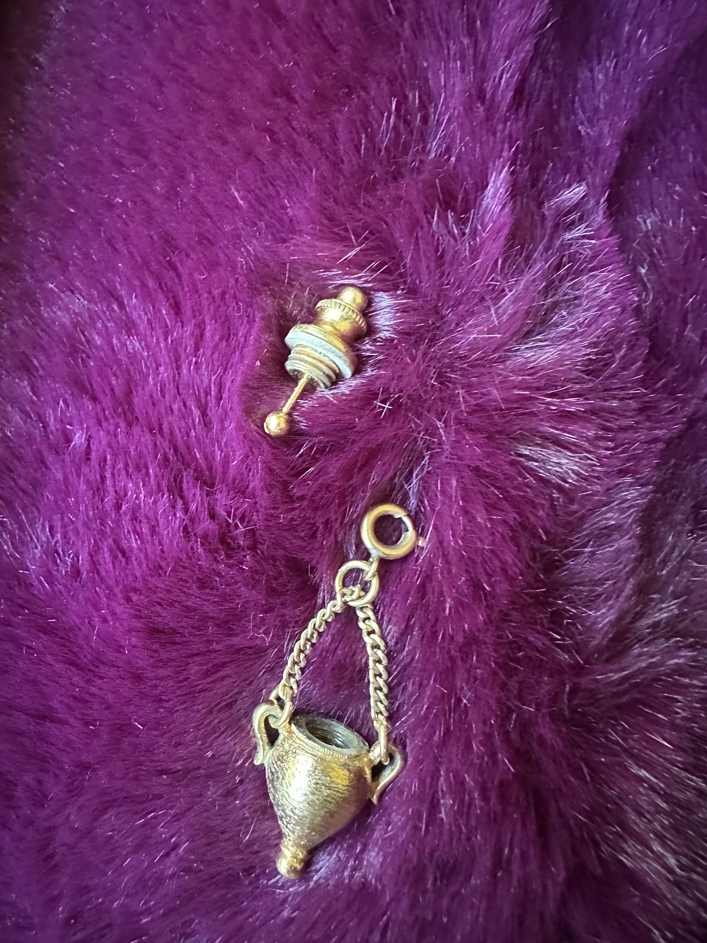 Vintage Snuff Amphora Pendant