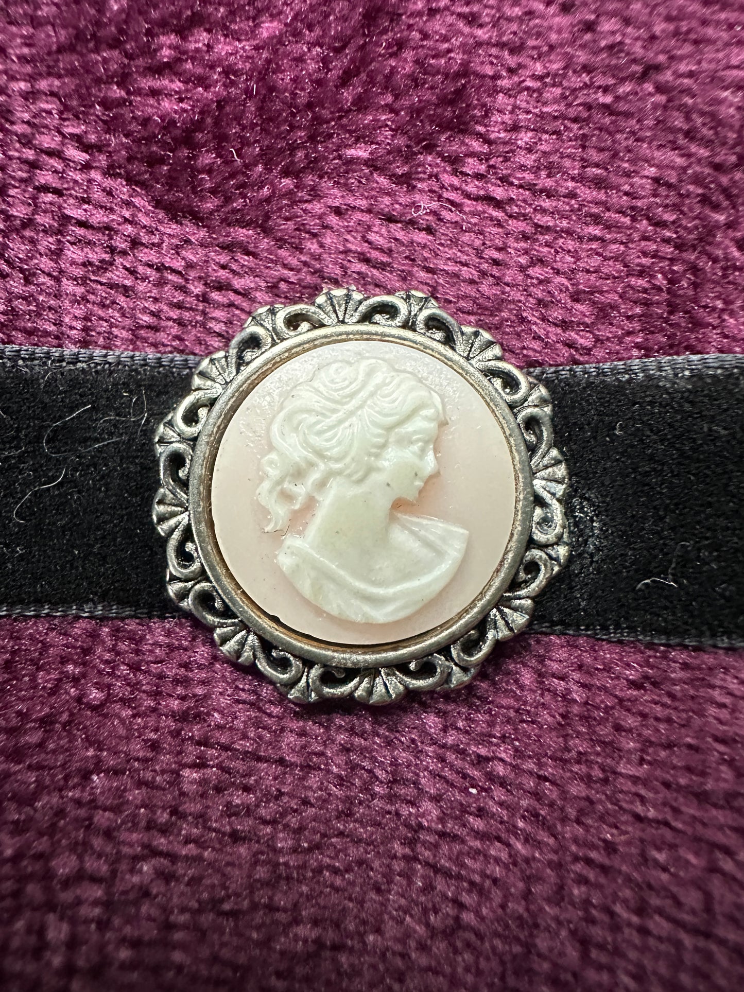 Victorian Goth Cameo Choker
