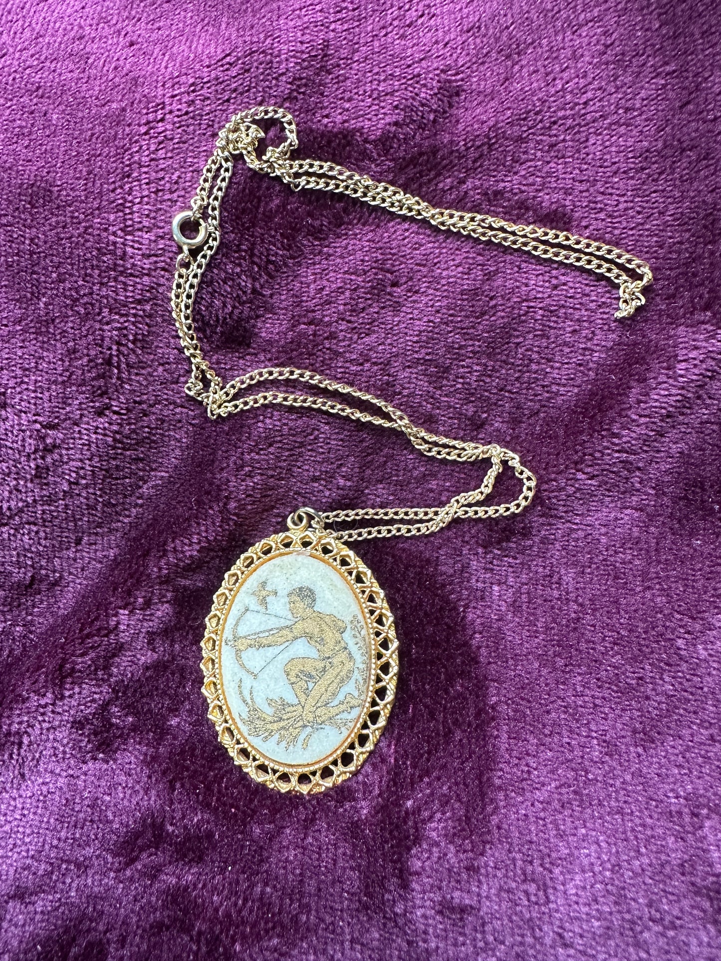 Sagittarius Zodiac Necklace