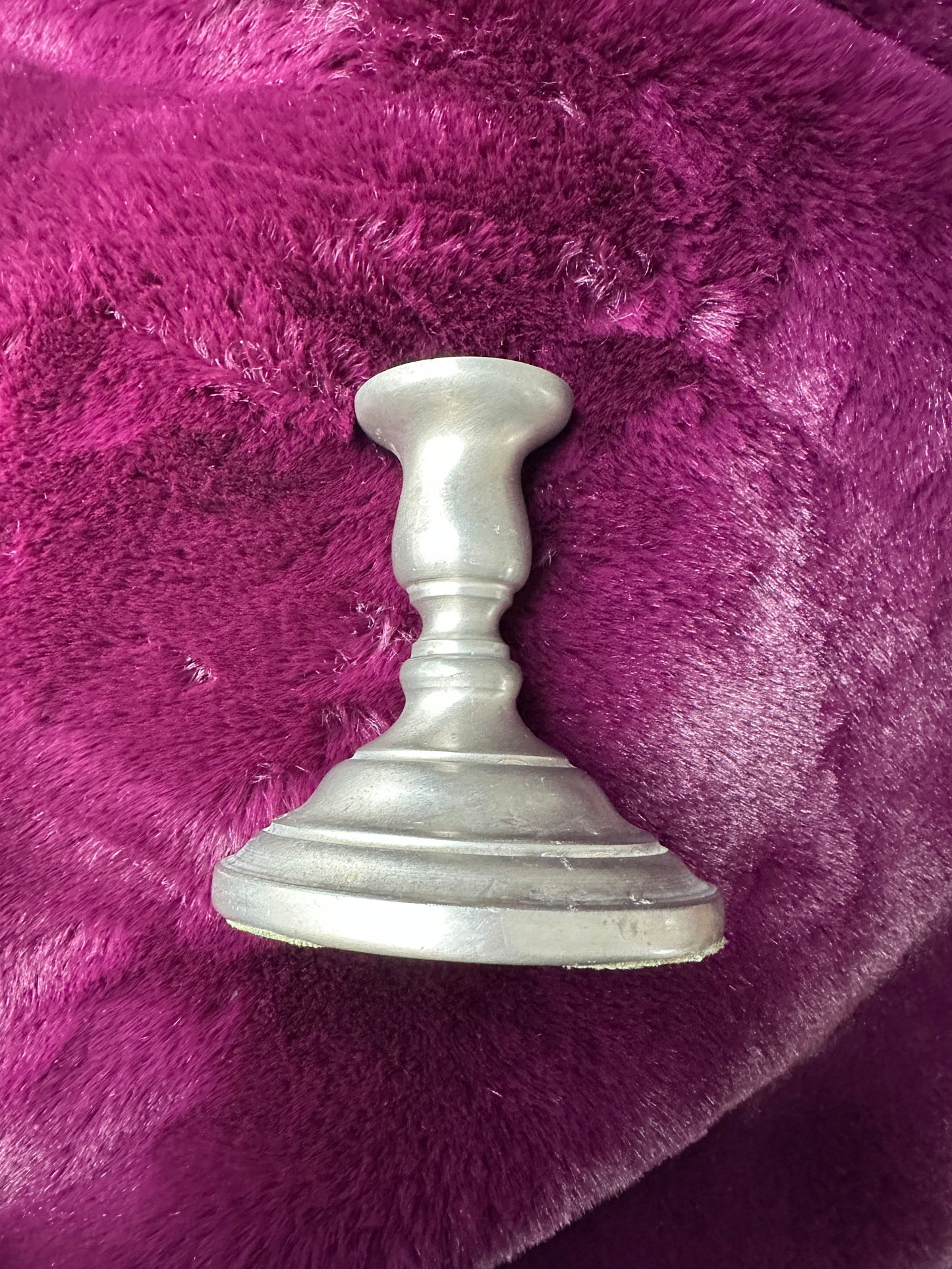 Pewter Candle Holder