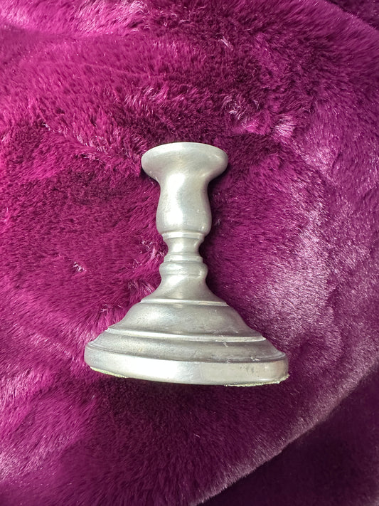 Pewter Candle Holder