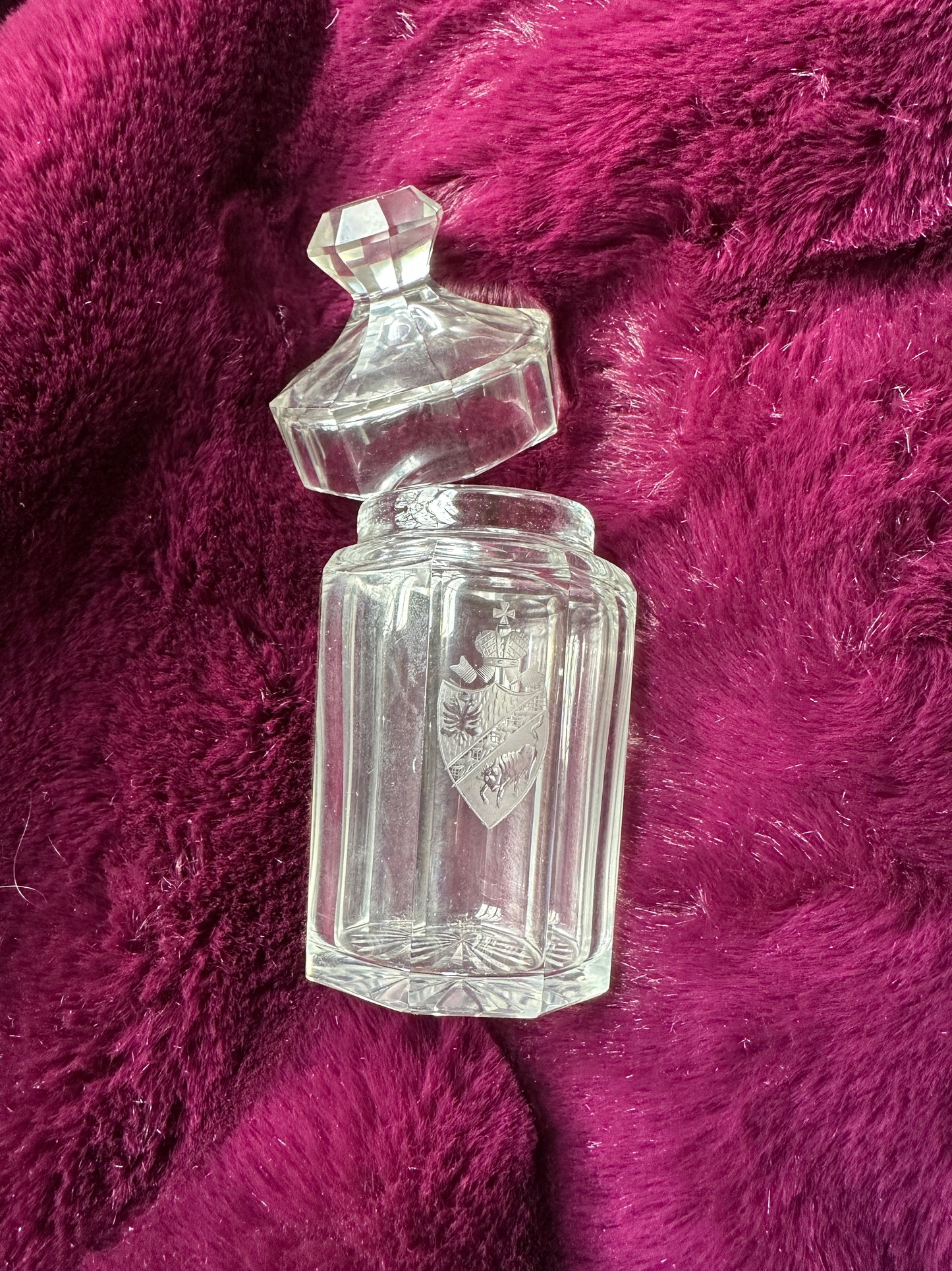 Glass Antique Preserves Jar