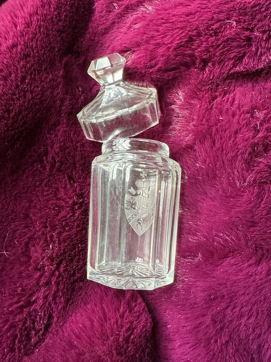 Glass Antique Preserves Jar