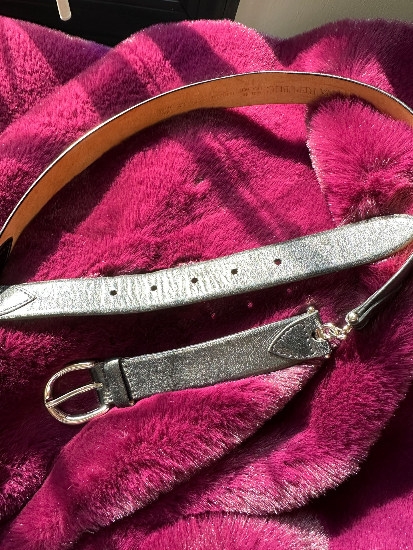 Leather Corporate Both Belt 28" - 32.5"