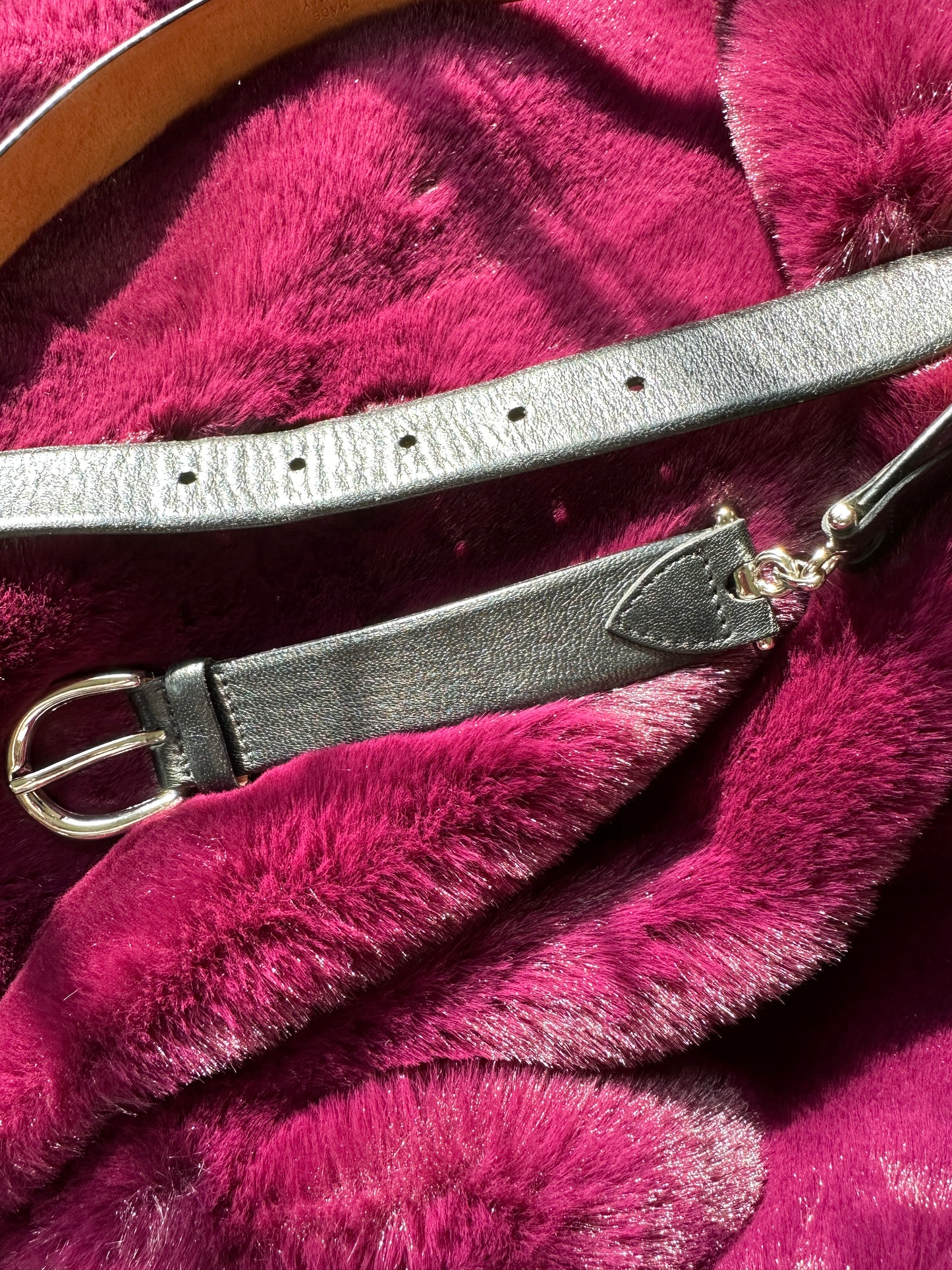 Leather Corporate Both Belt 28" - 32.5"