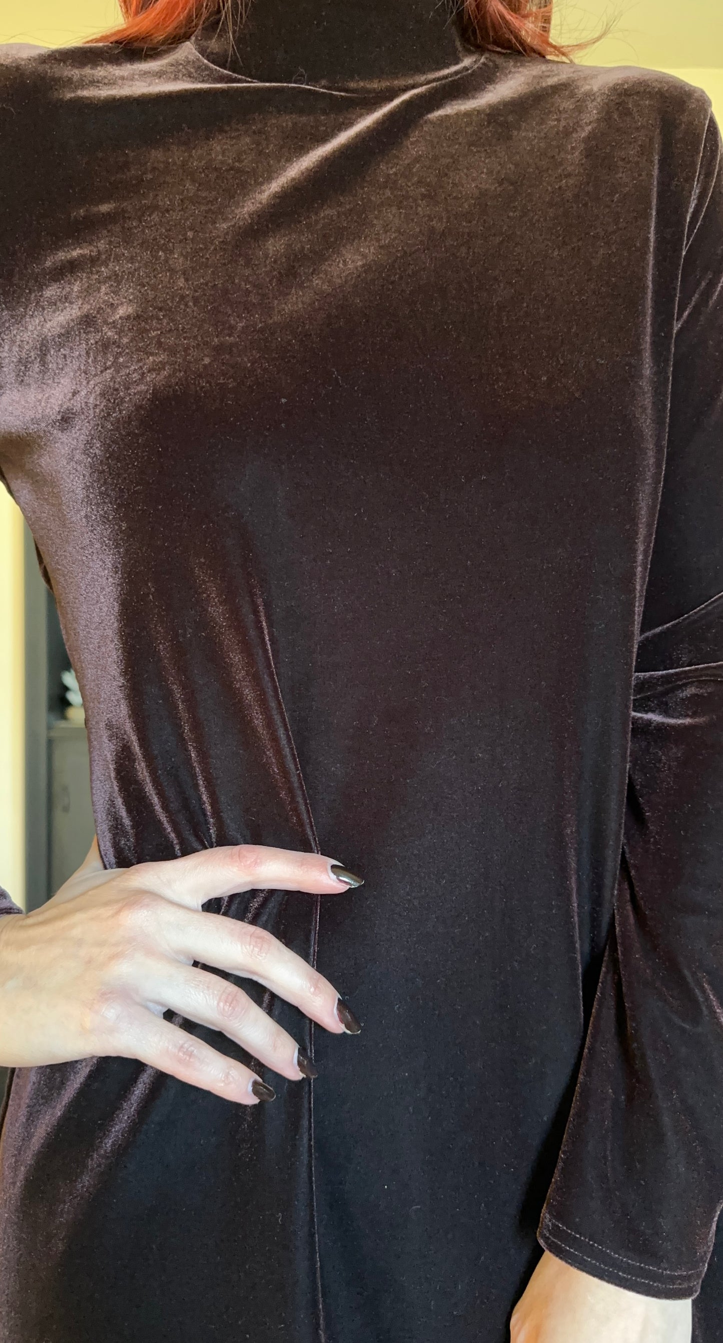Velvet Mini Dress M