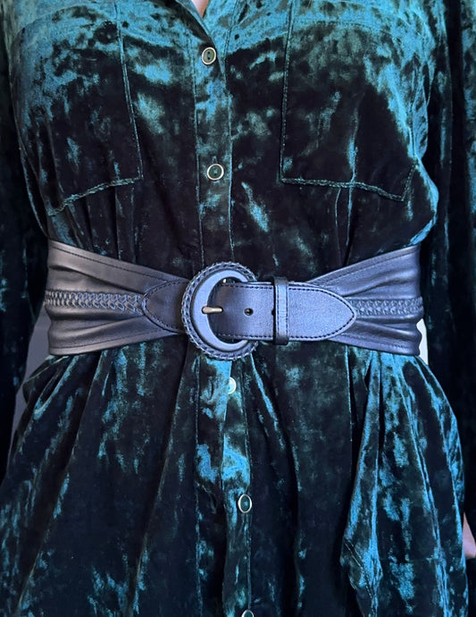 Ralph Lauren Braided Leather Belt 29.5" - 31"