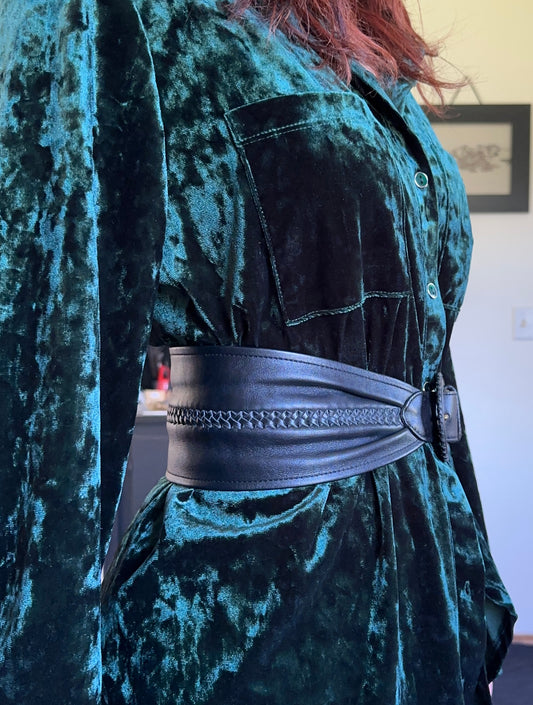 Ralph Lauren Braided Leather Belt 29.5" - 31"