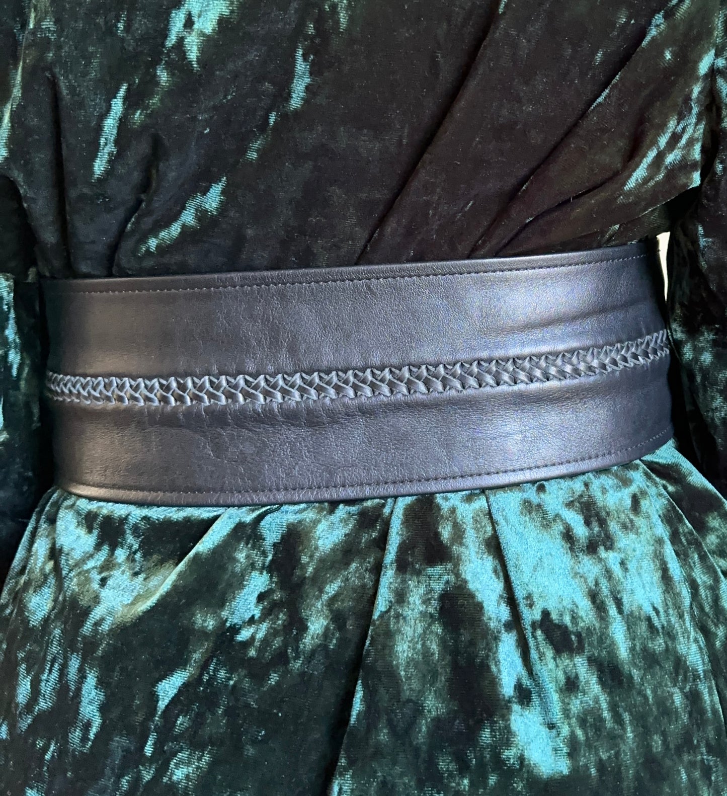 Ralph Lauren Braided Leather Belt 29.5" - 31"