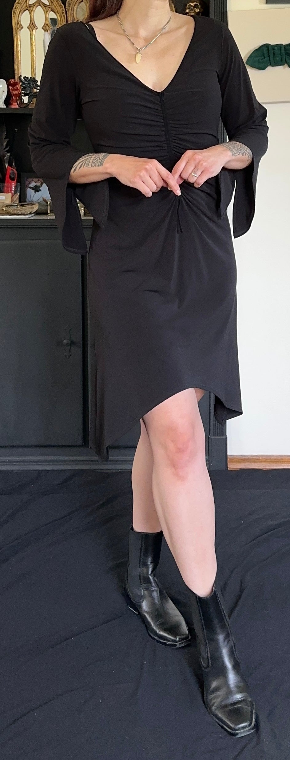 Handkerchief Hem Witch Dress