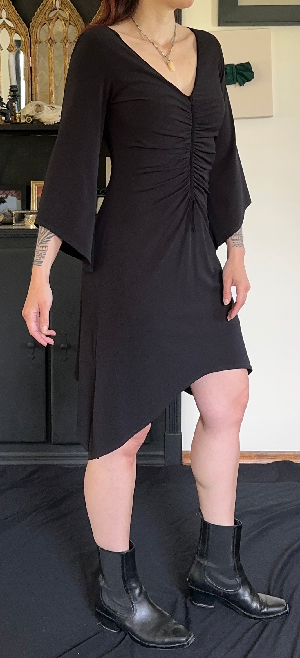 Handkerchief Hem Witch Dress