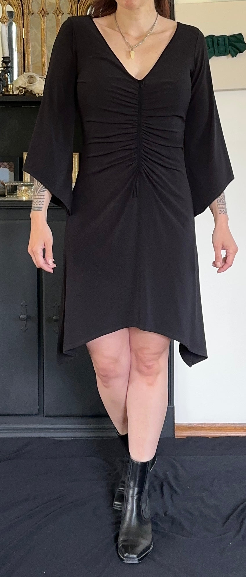Handkerchief Hem Witch Dress