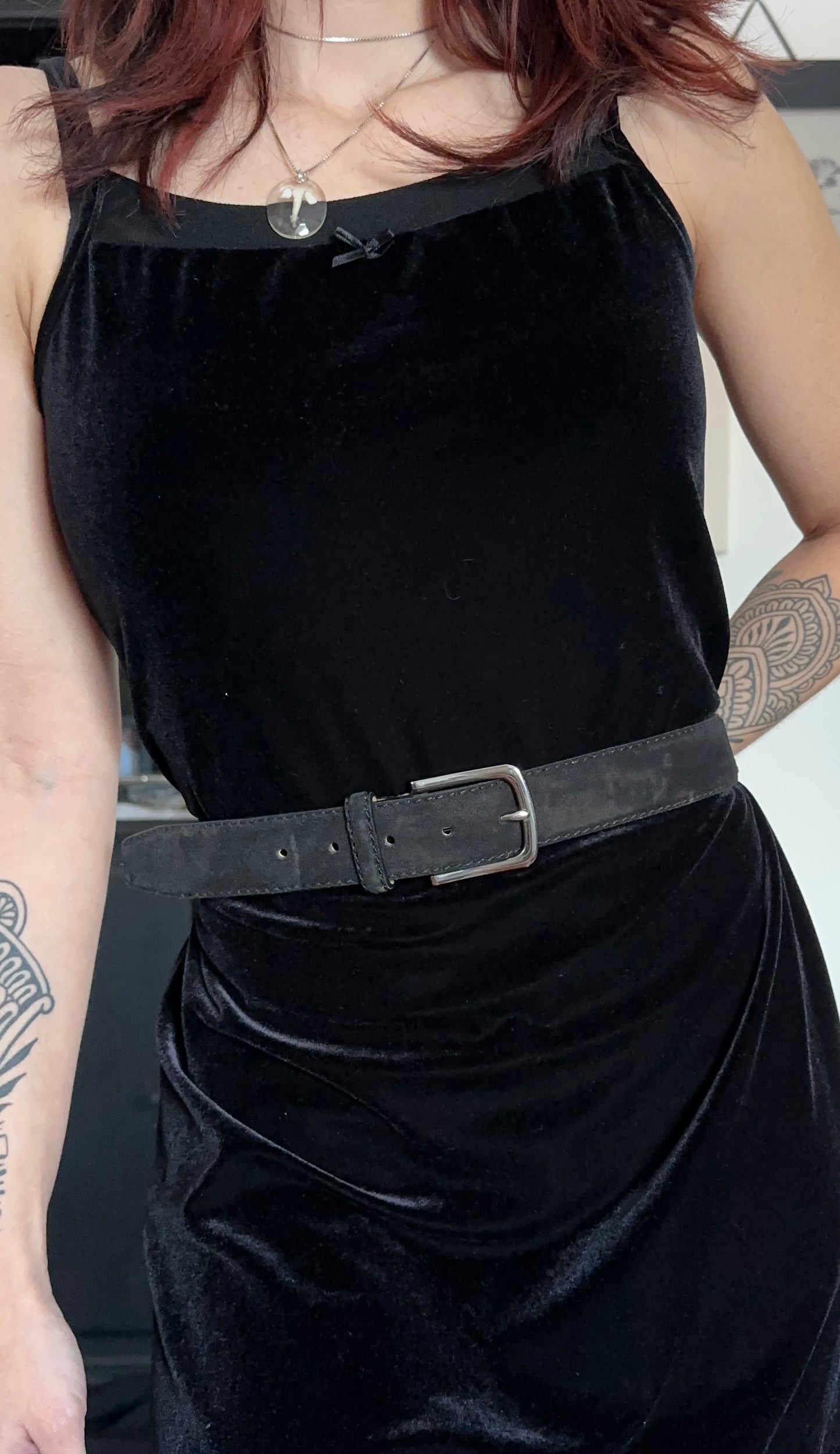 Cole Haan Suede Belt 38" - 42"