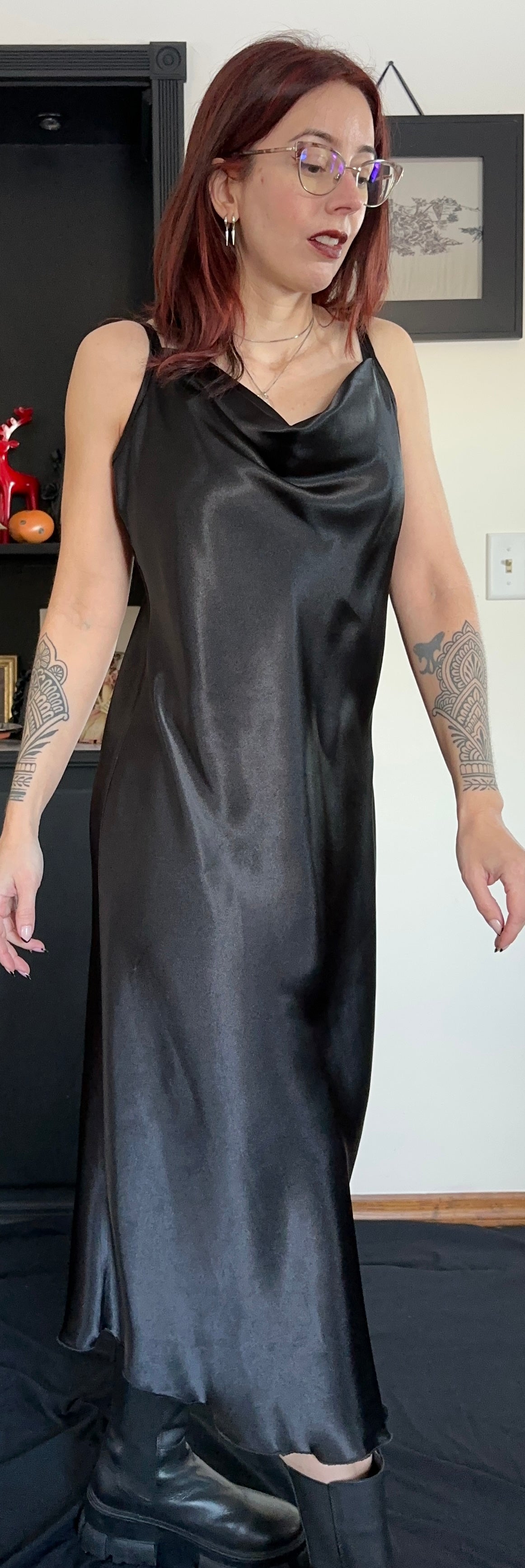 90s Slip Dress L