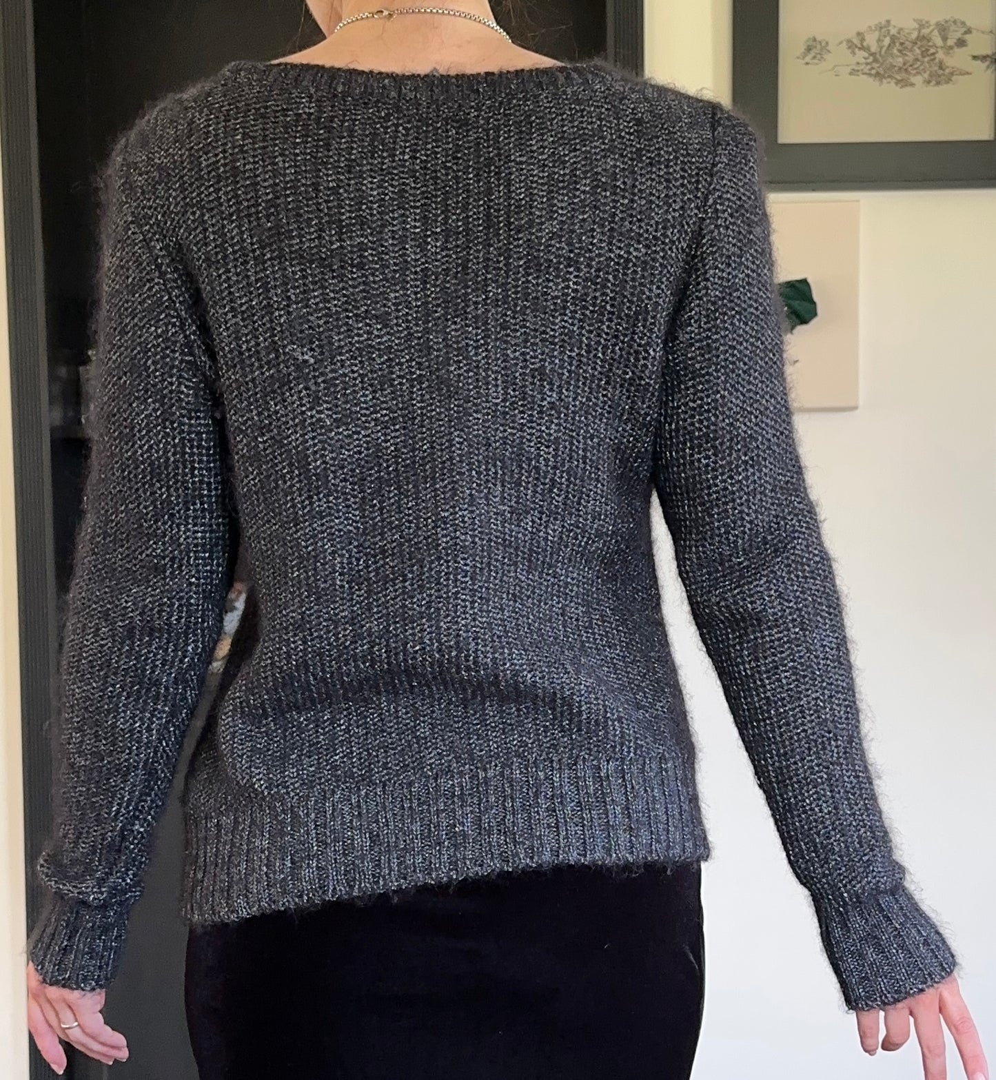 Eileen Fisher Fuzzy Knit Sweater