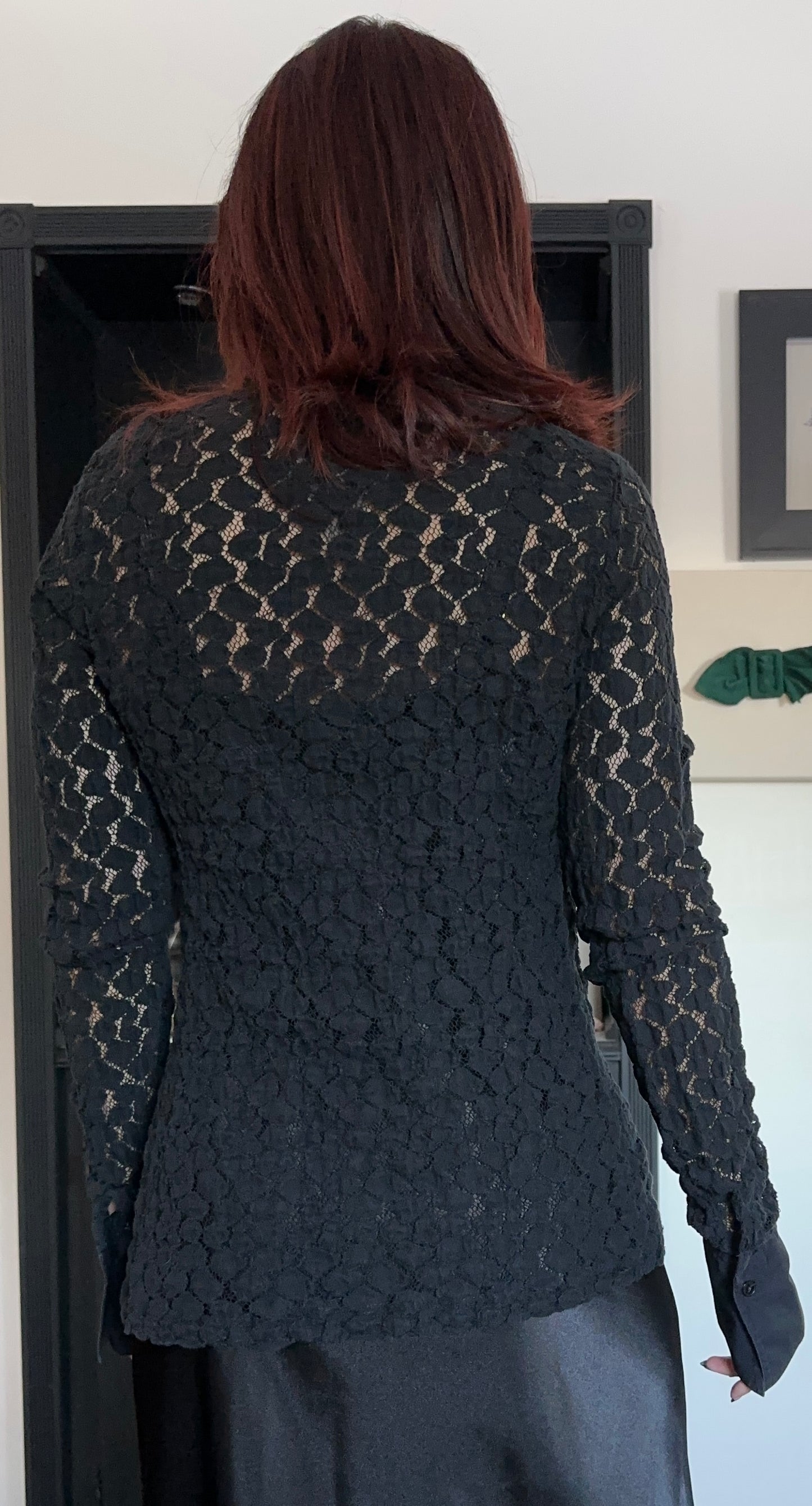 Anne Fontaine Lace Top S-M
