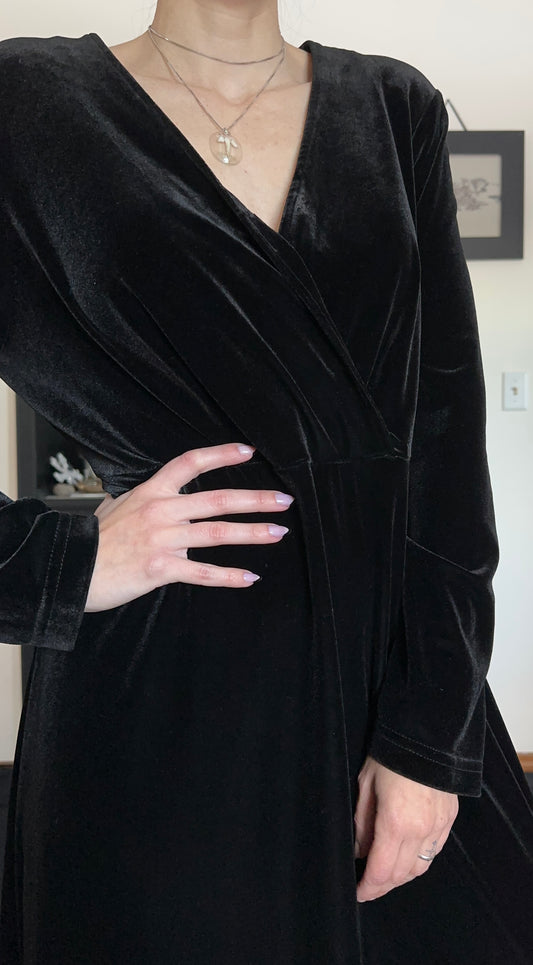 Velvet Witch Dress SZ 14