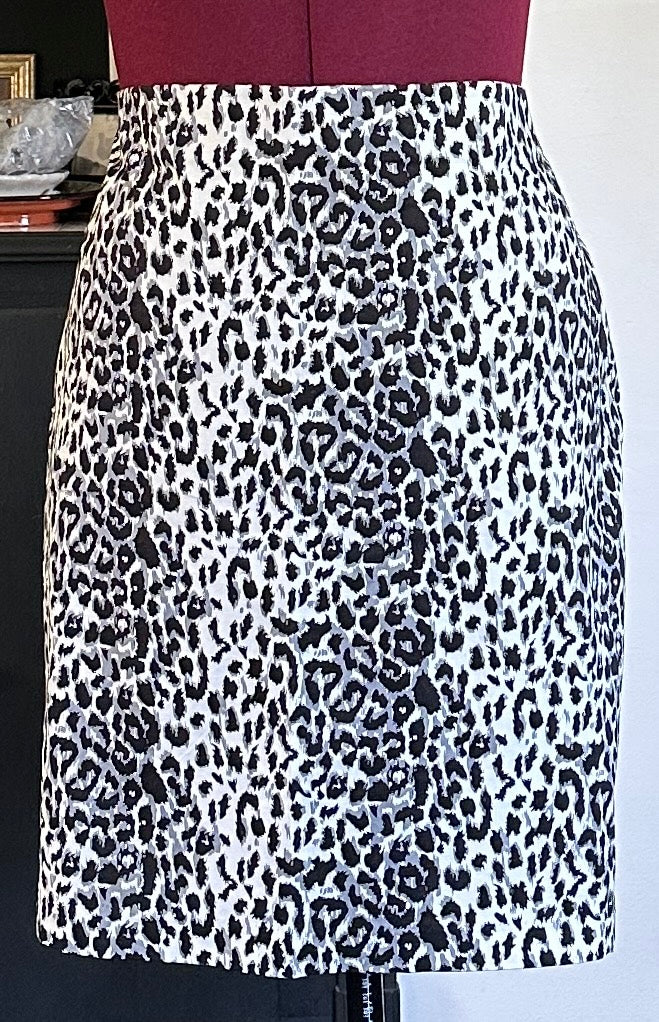 Leopard Mini Skirt