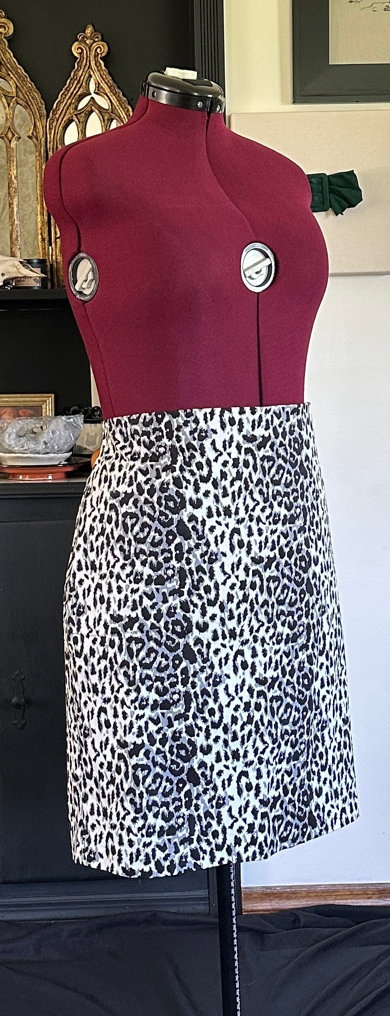 Leopard Mini Skirt