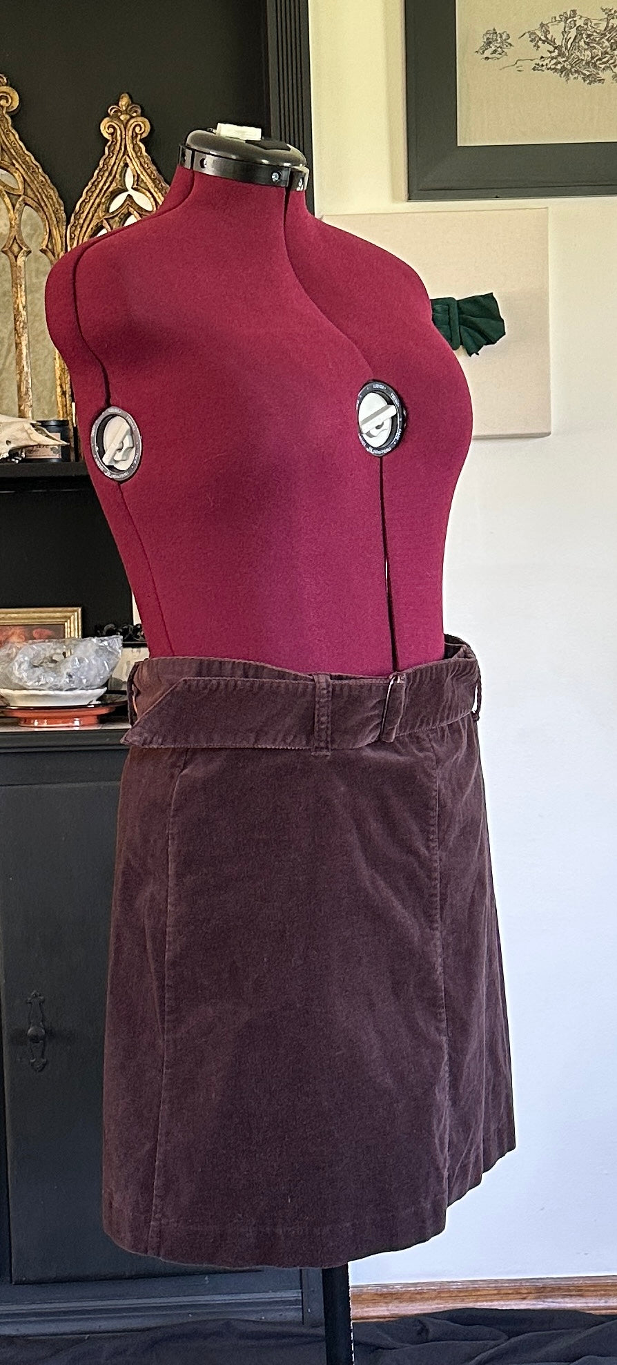 90s Esprit Corduroy Mini Skirt