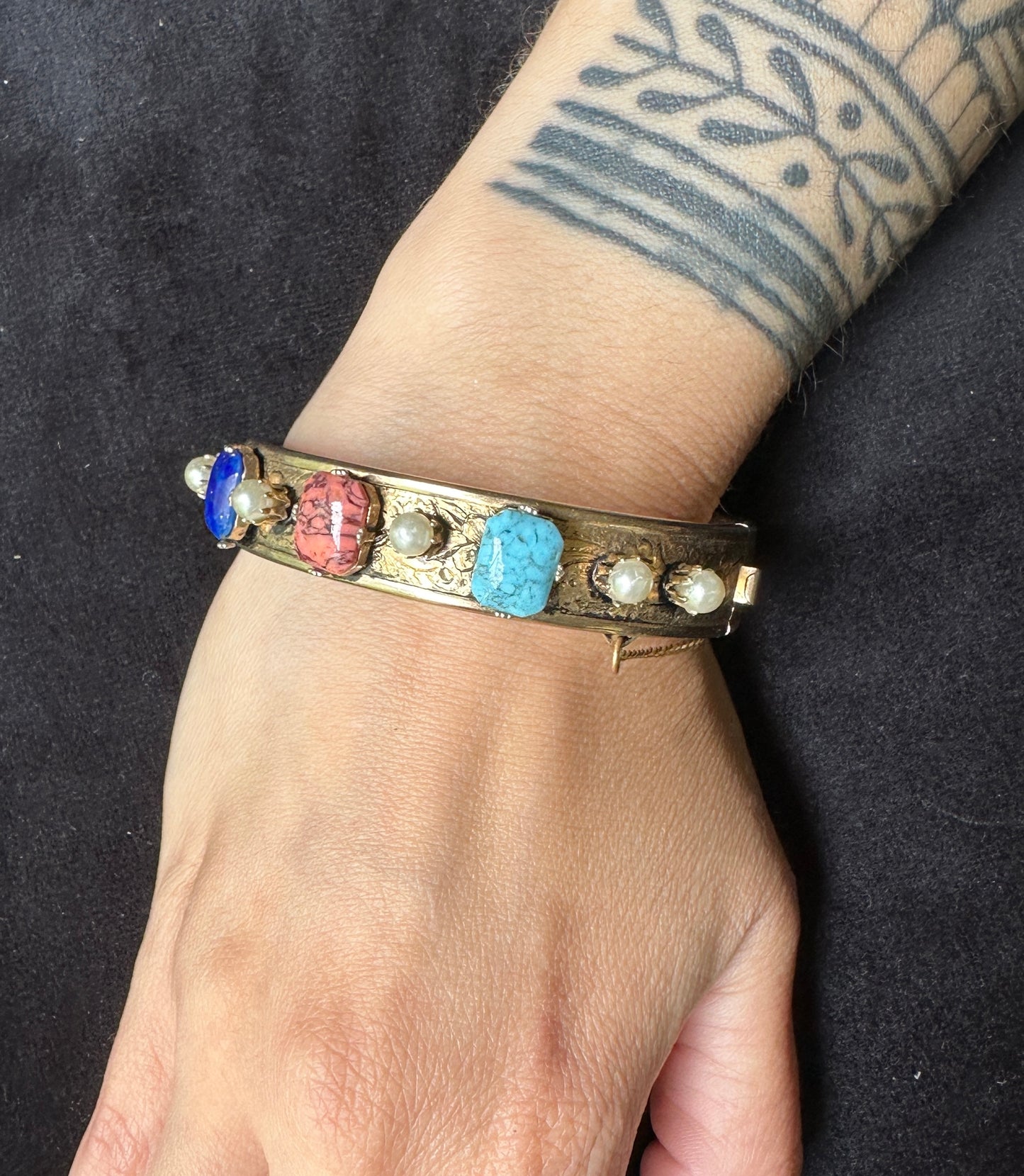 Vintage Multi-Stone Bracelet