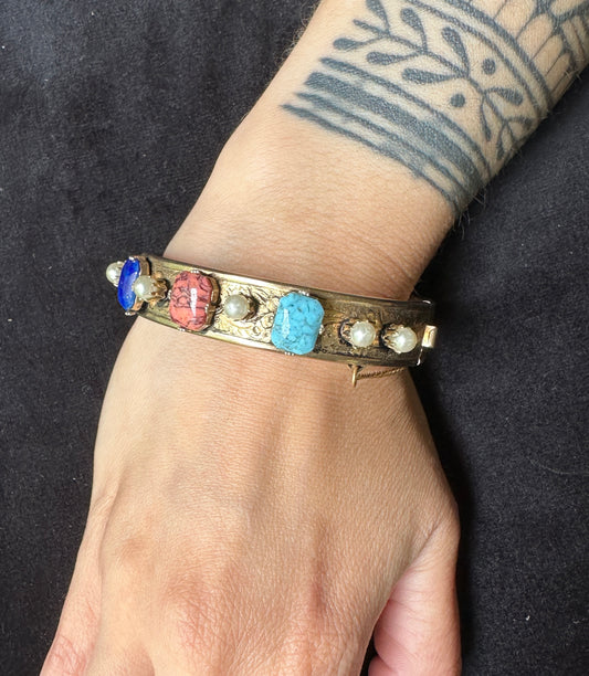 Vintage Multi-Stone Bracelet