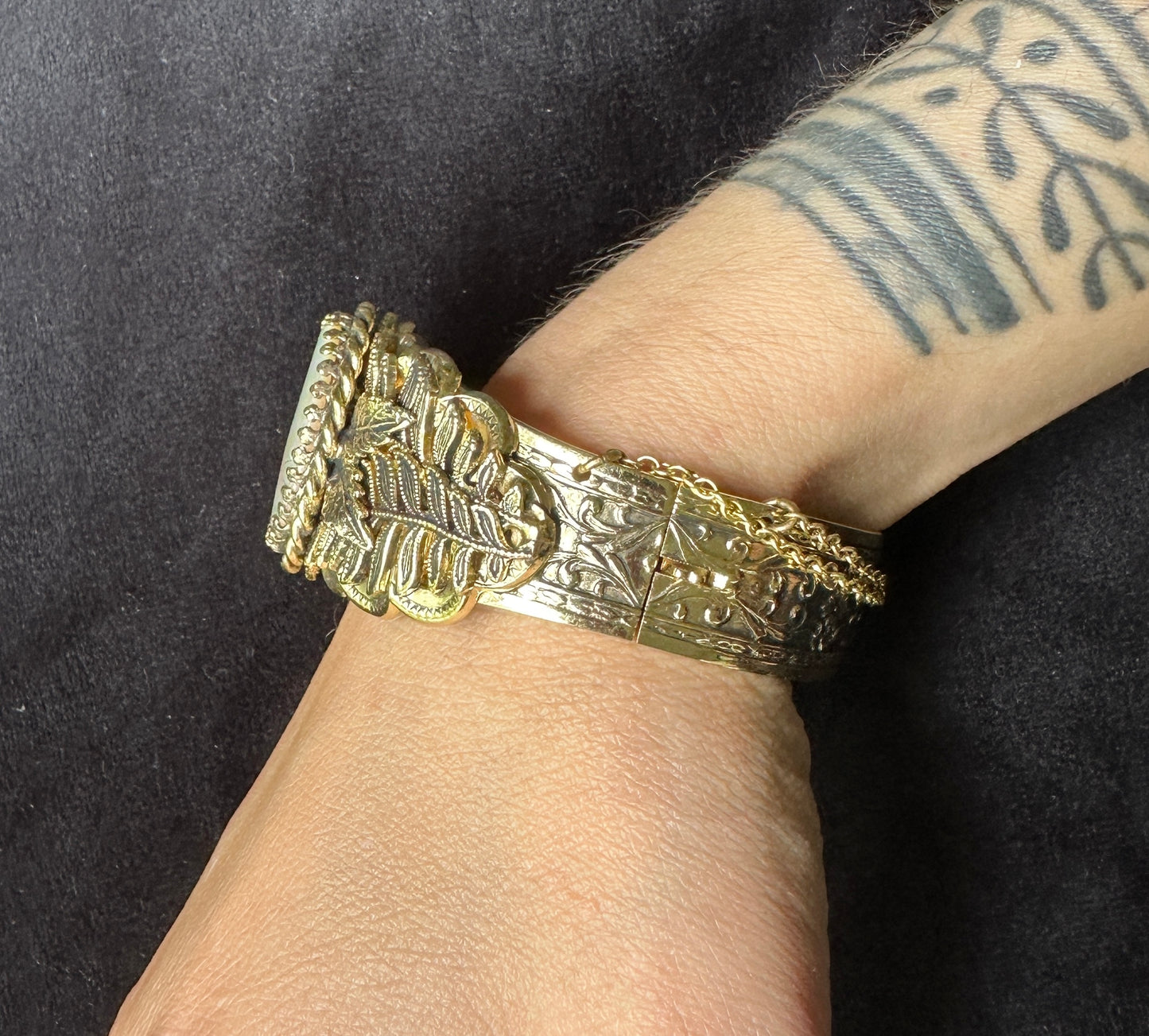 Vintage Whiting & David Mother-of-Pearl Bracelet
