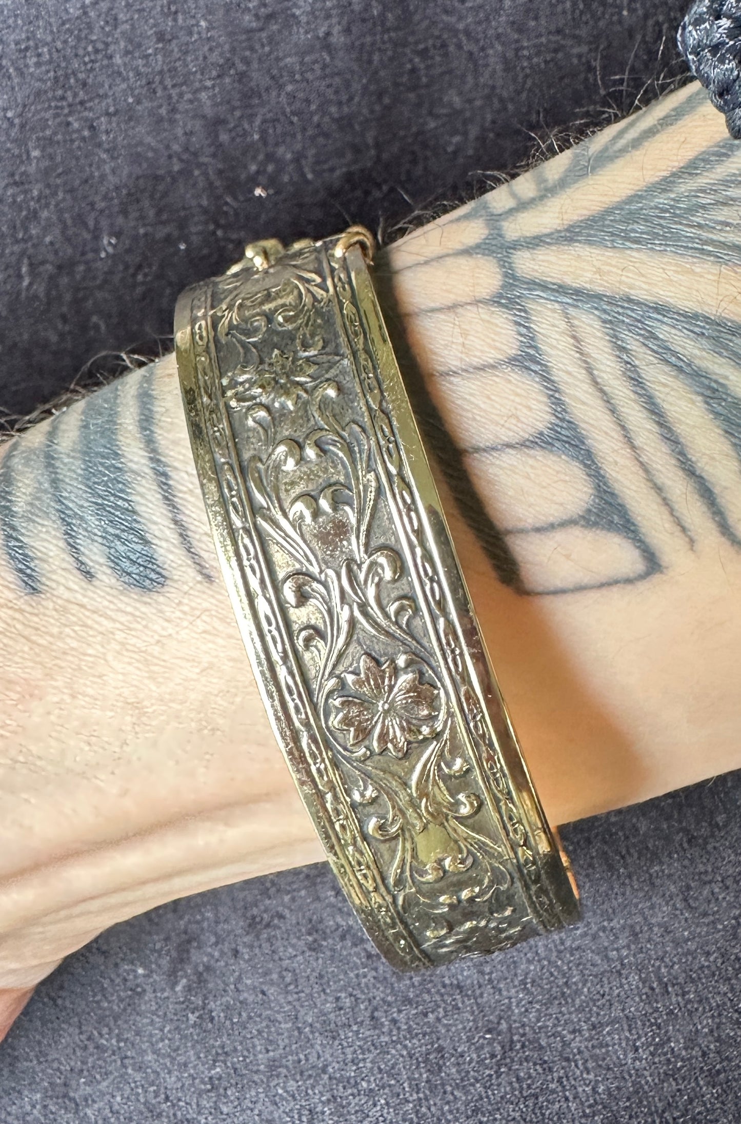 Vintage Whiting & David Mother-of-Pearl Bracelet