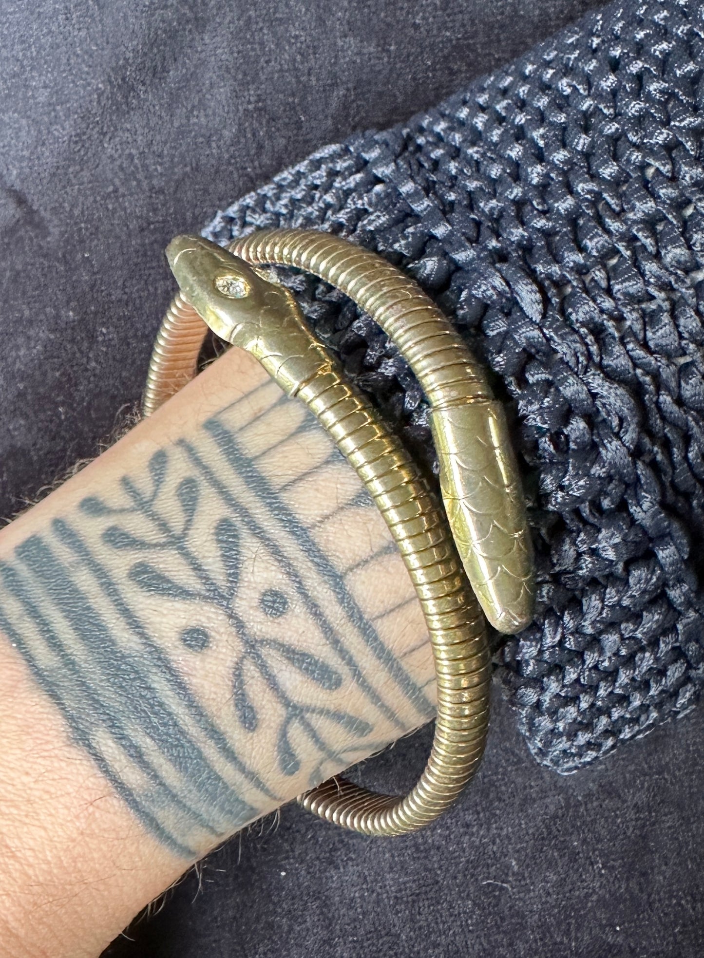 80s Snake Arm Bangle