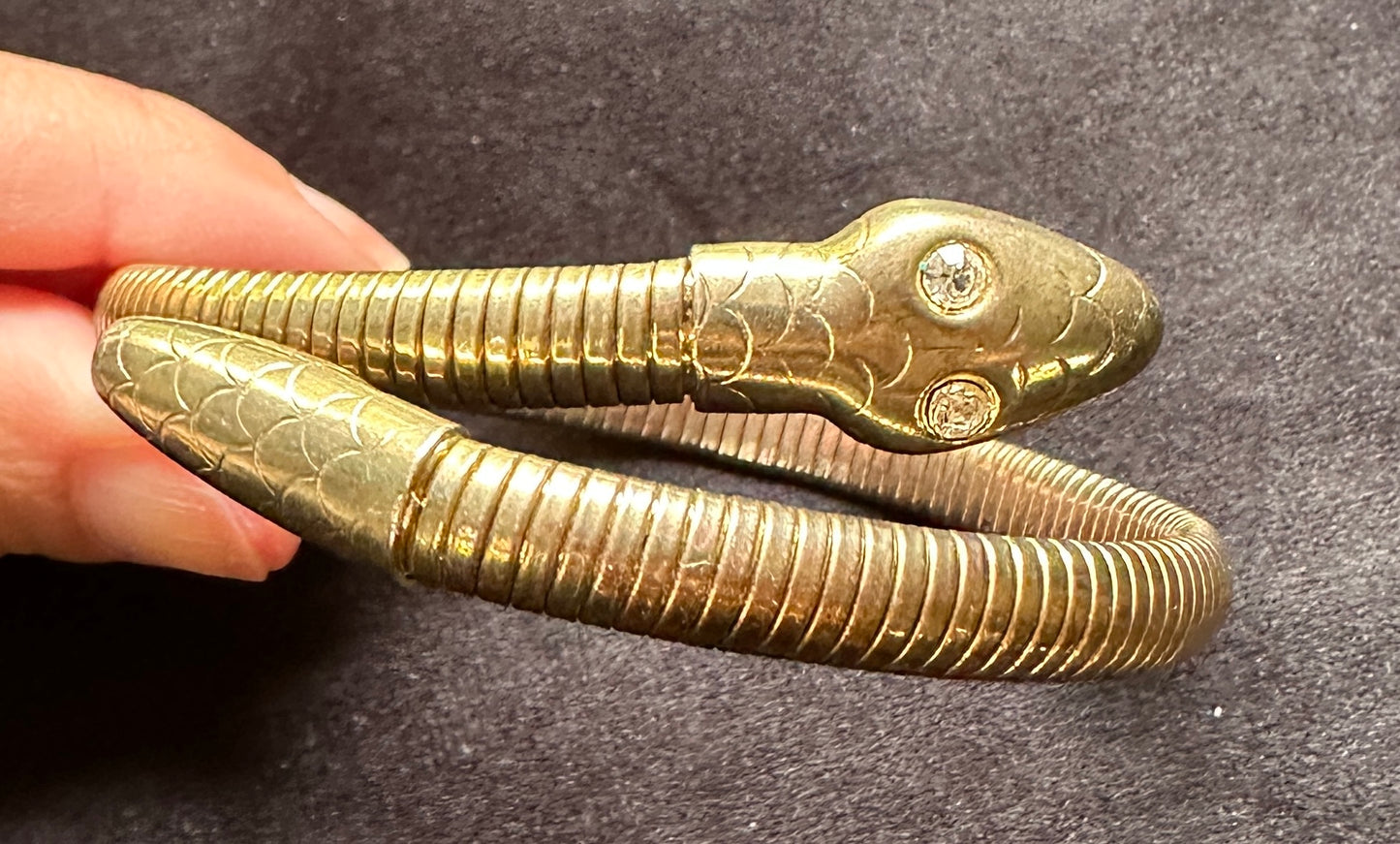 80s Snake Arm Bangle