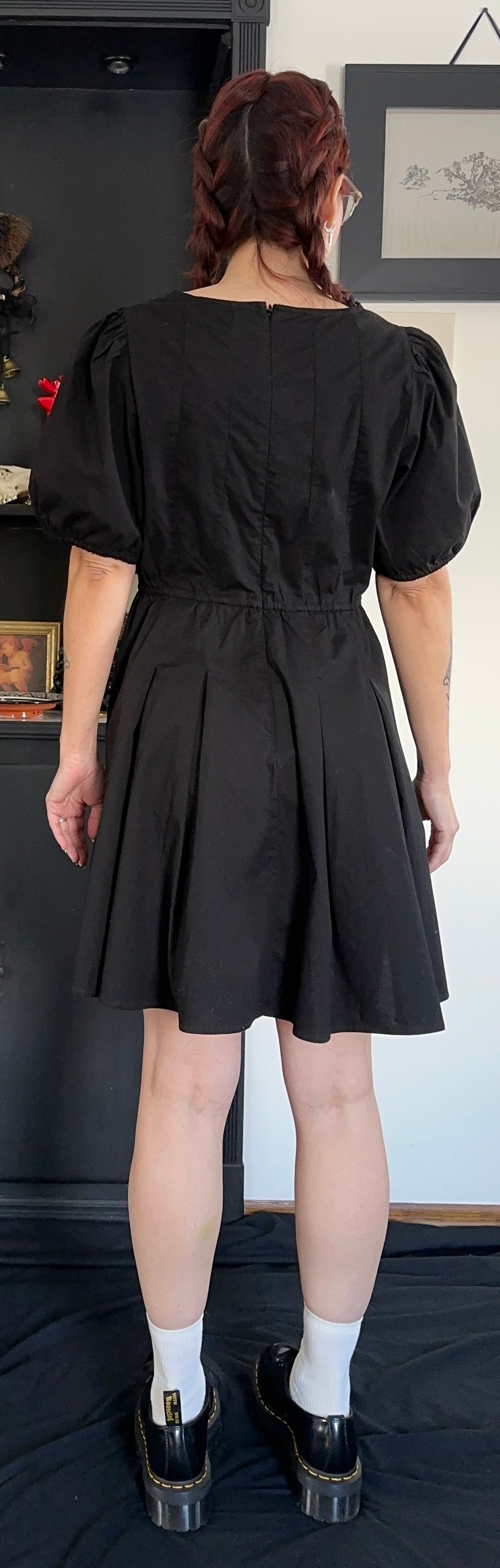 Puff Sleeve Cotton Dress SZ 8-10