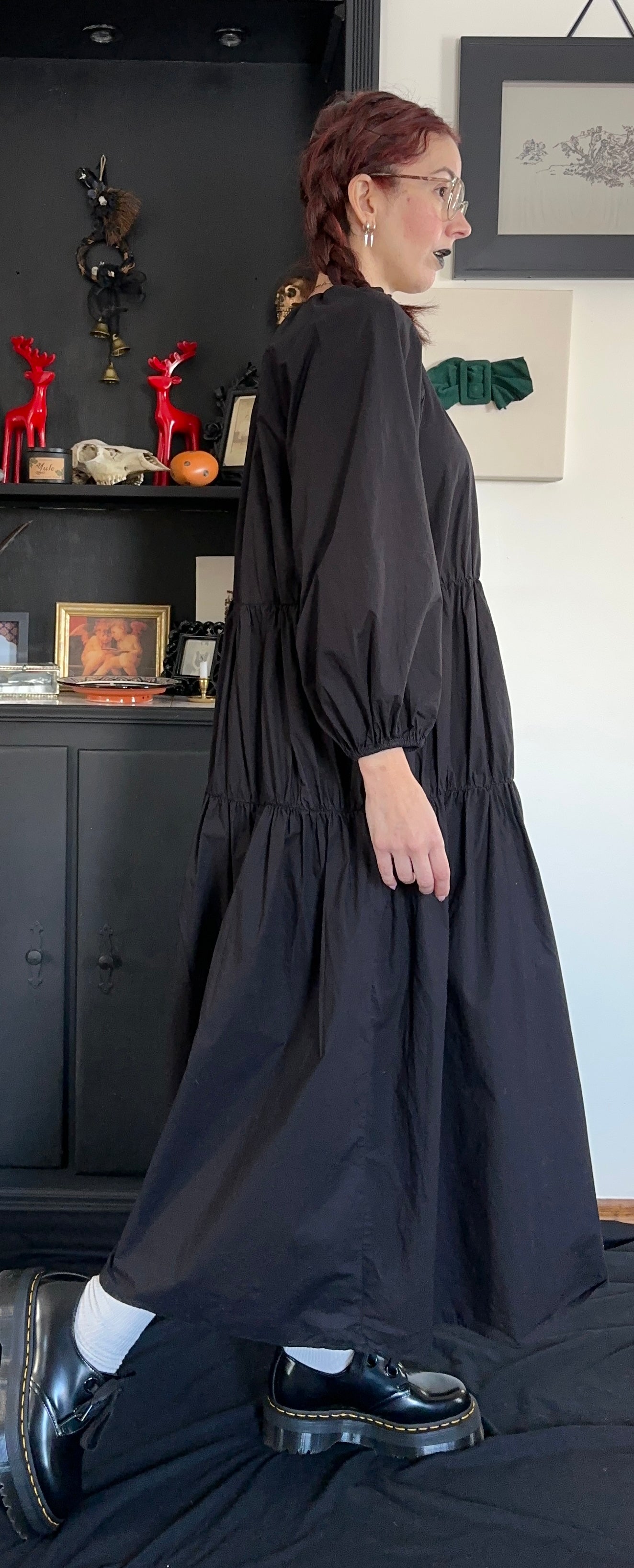 Cotton Poplin Cottage Dress O/S