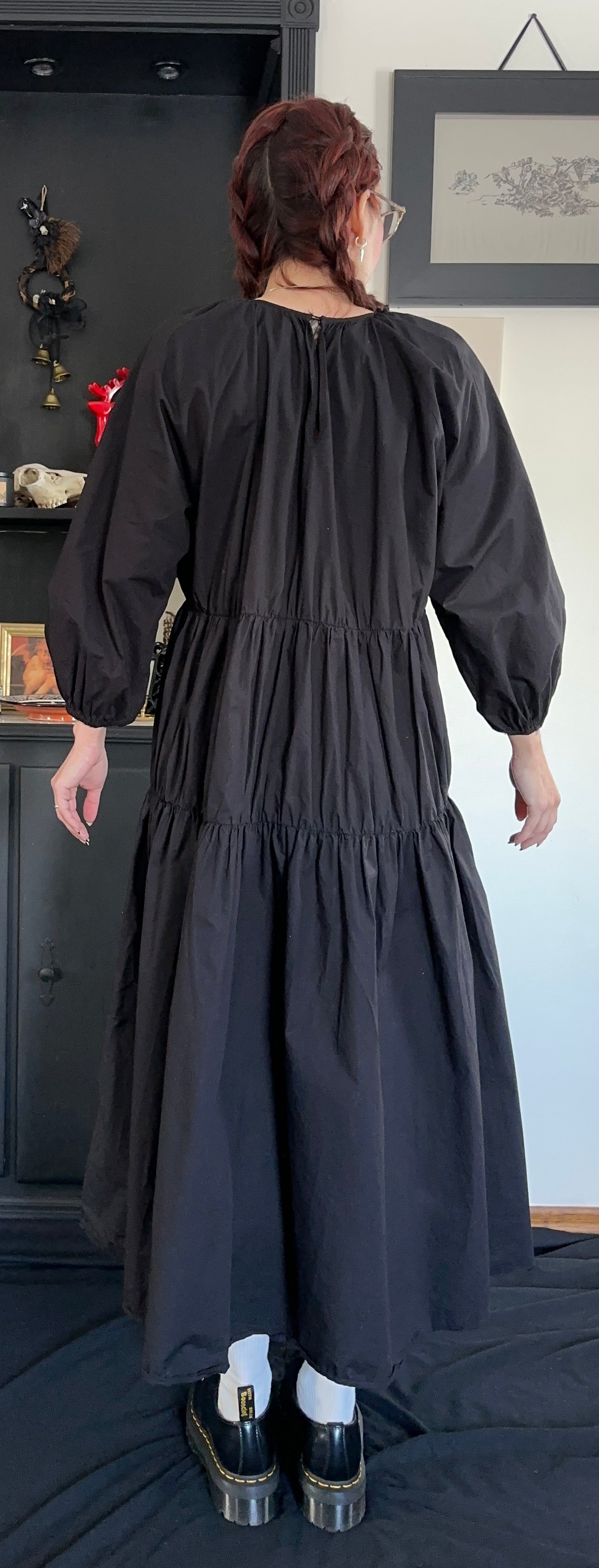 Cotton Poplin Cottage Dress O/S