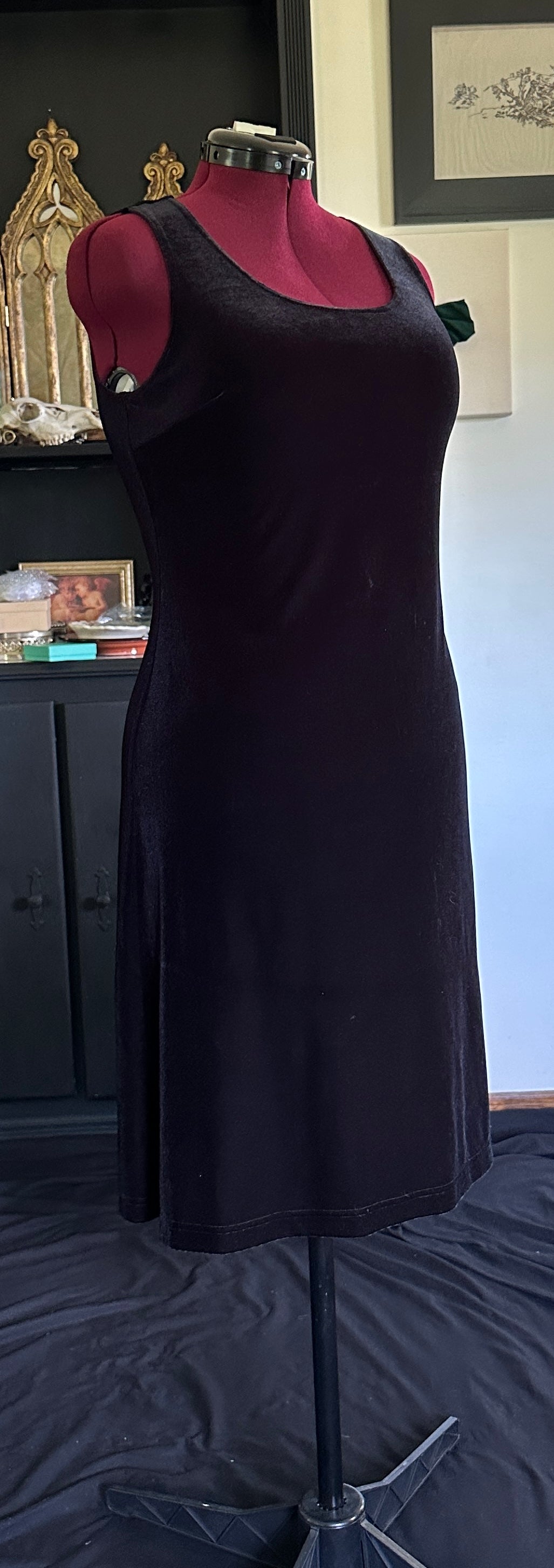 Velvet Tank Dress L