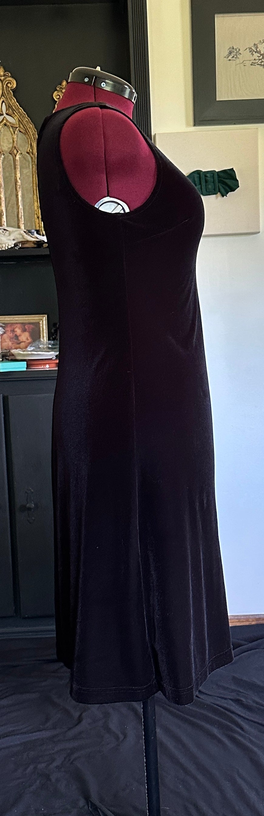 Velvet Tank Dress L
