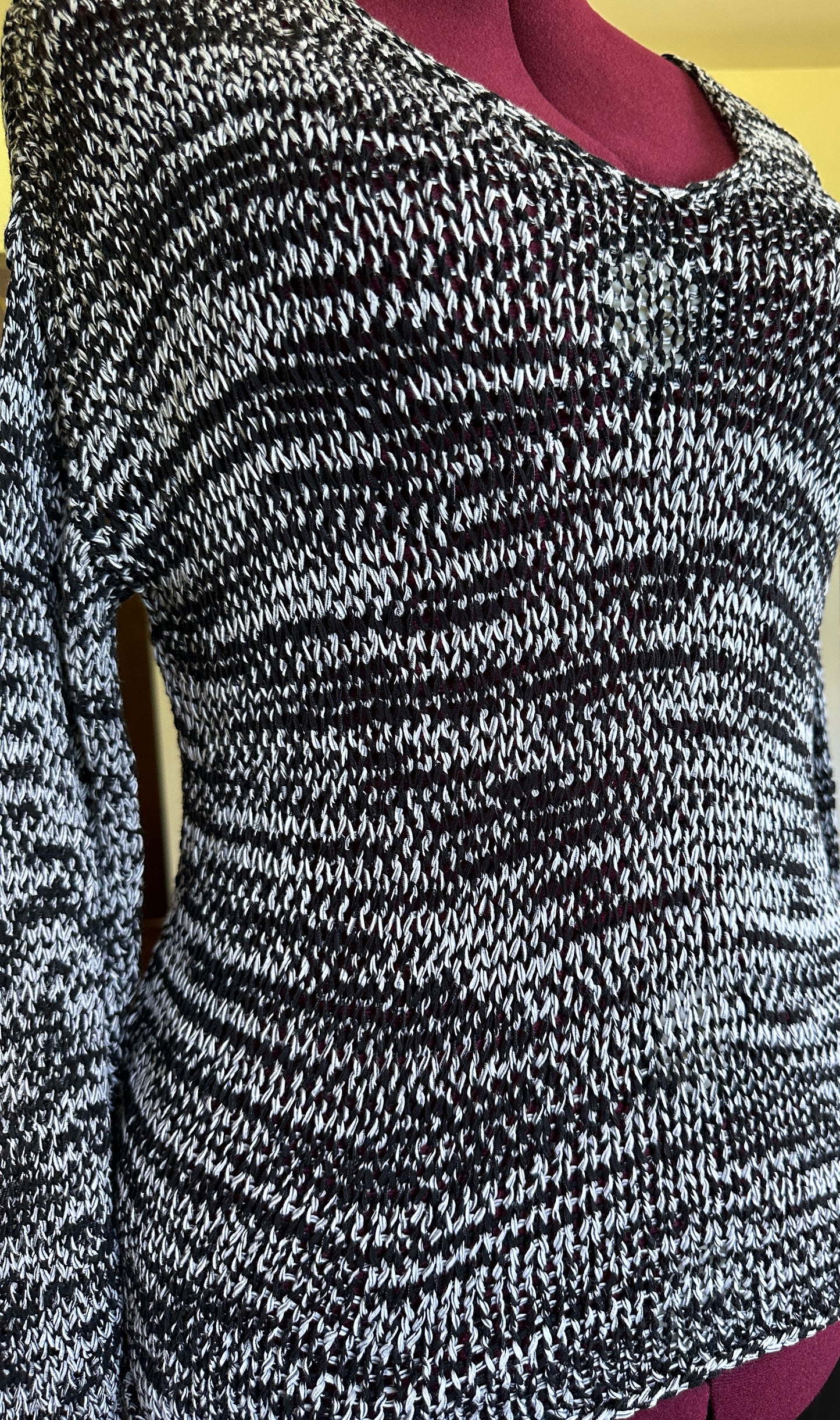 Eileen Fisher Ribbon Knit Sweater M